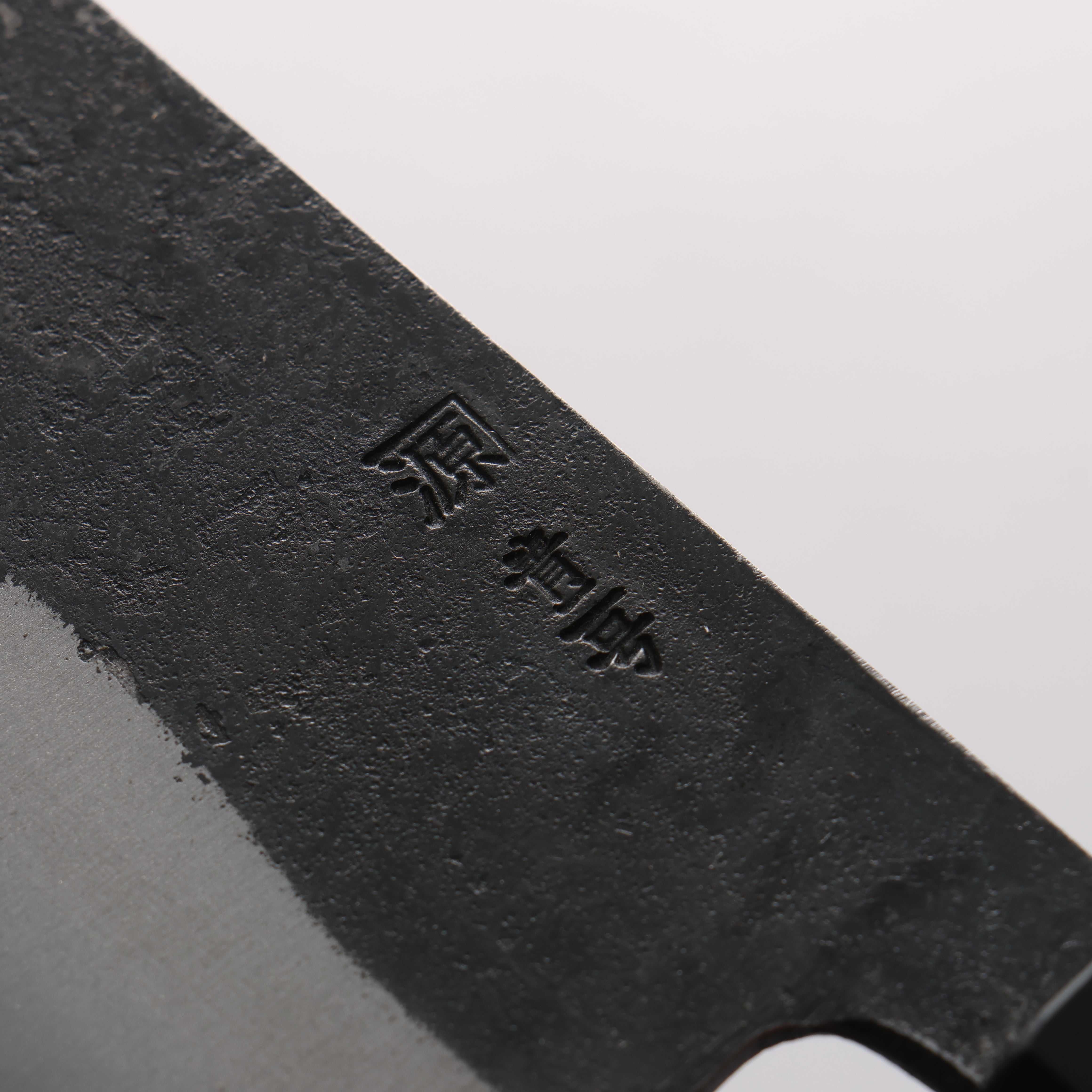 Shigeki Tanaka TEKKA Blue Steel No.2 Kurouchi Hammered Kiritsuke Gyuto 270mm Walnut Handle - Seisuke Knife
