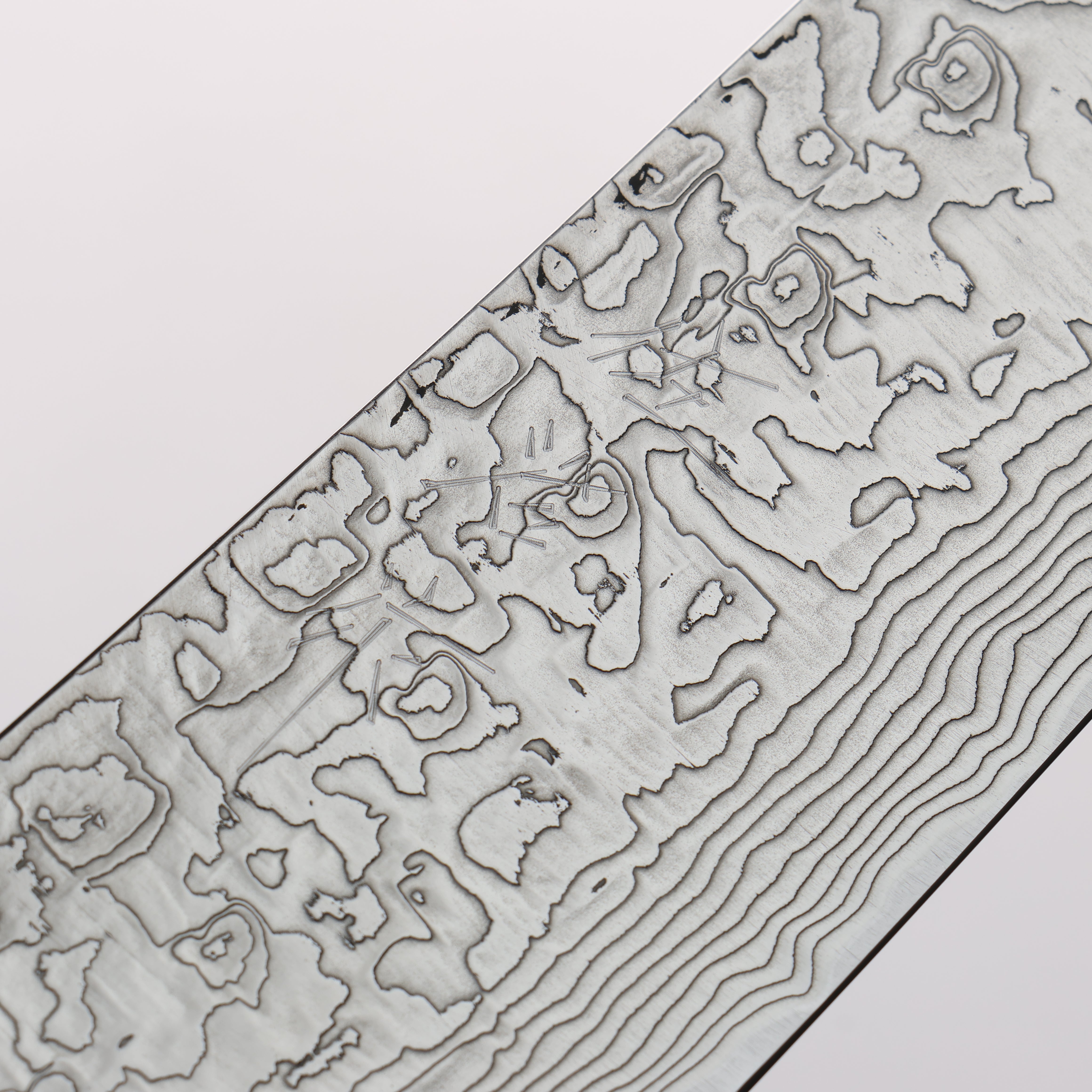 Takeshi Saji New Nomura Style SG2 Diamond Finish Damascus Sujihiki 240mm Turquoise Handle - Seisuke Knife