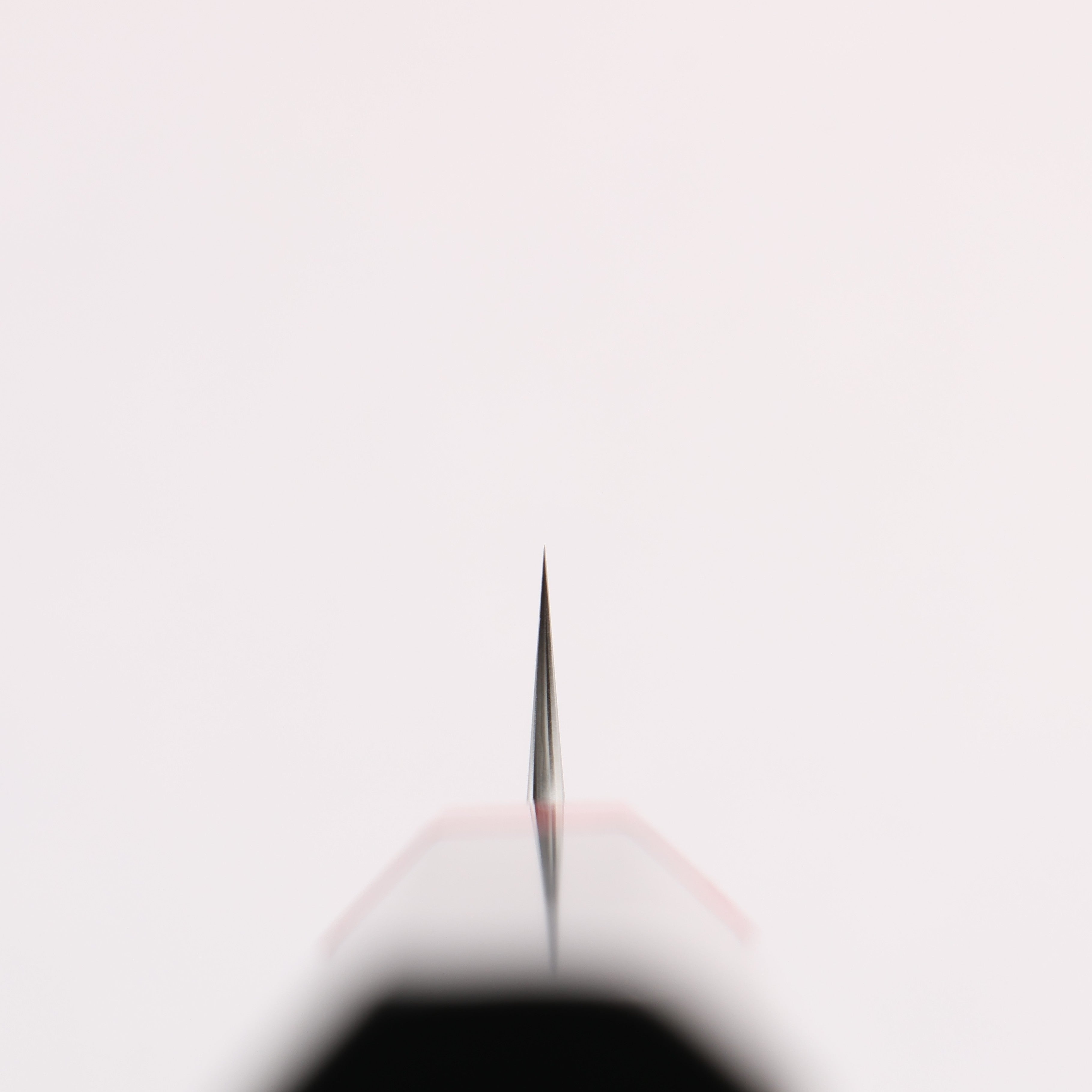 Yoshimi Kato SPG STRIX V-Hammered Kiritsuke Paring 80mm Ebony Wood & Red Resin Handle - Seisuke Knife