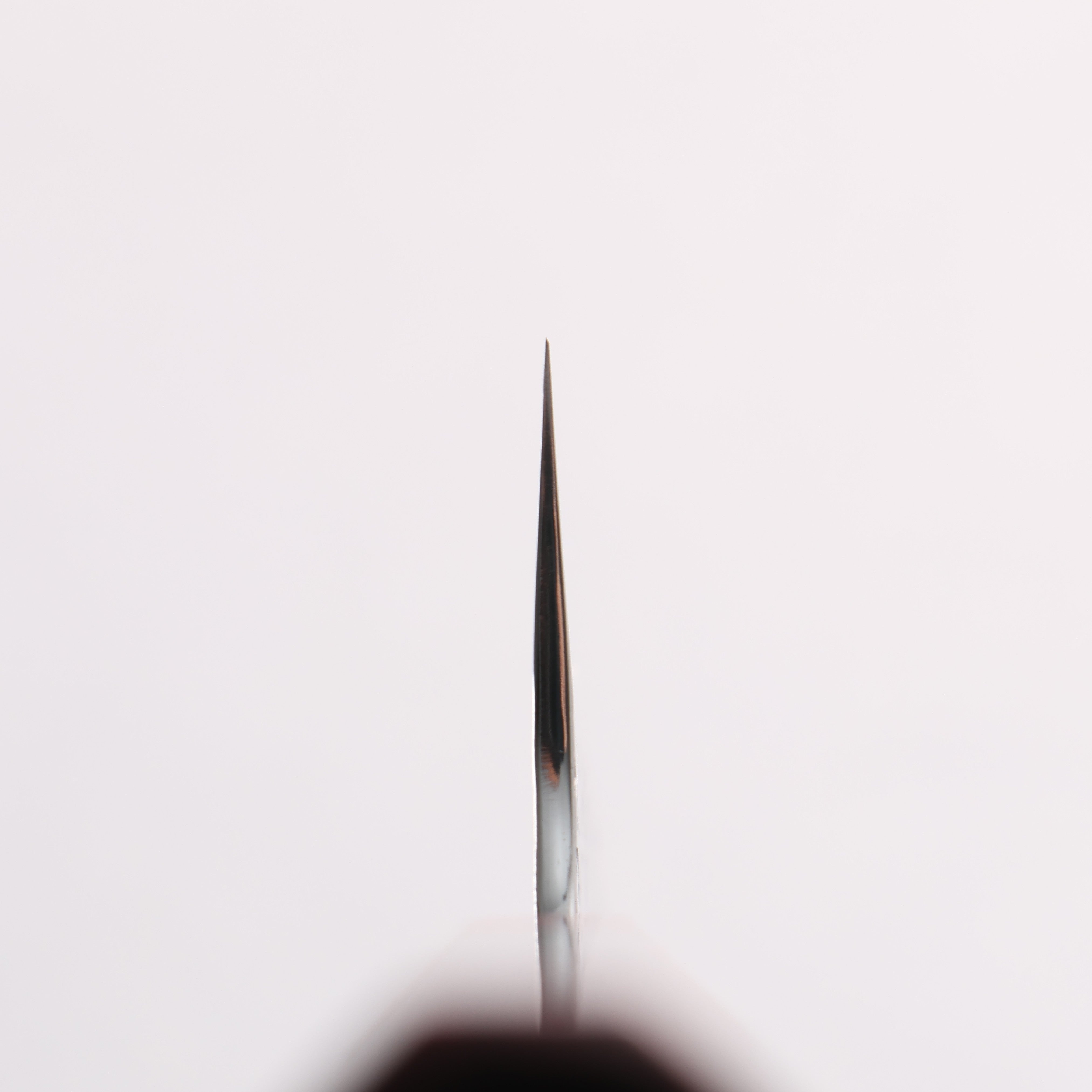 Makoto Kurosaki Kaen Coreless Hammered Damascus Gyuto 210mm Ebony Wood(With Double Red Pakka wood) Handle - Seisuke Knife