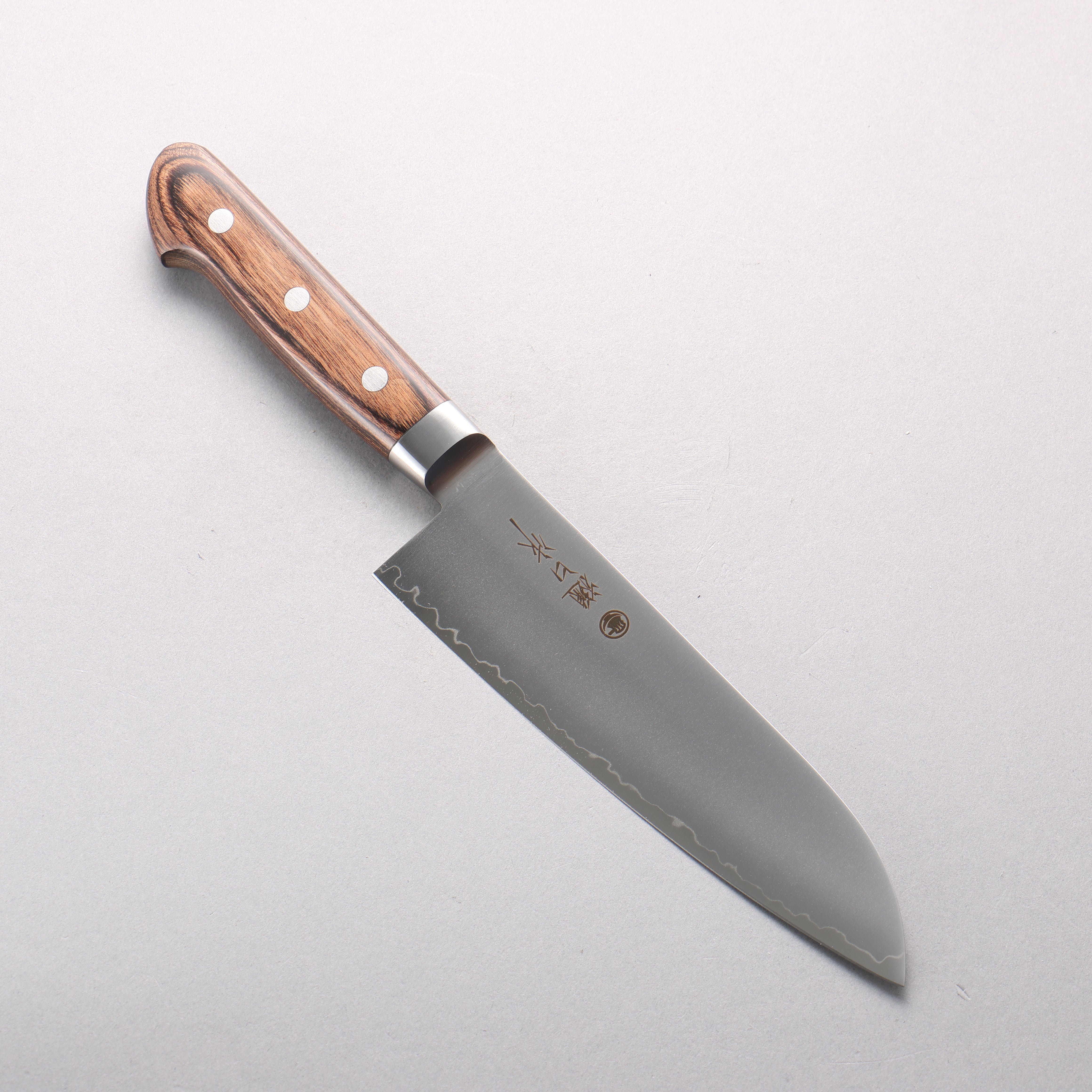 Higuchi SG2 Santoku 180mm Zebrawood Handle - Seisuke Knife