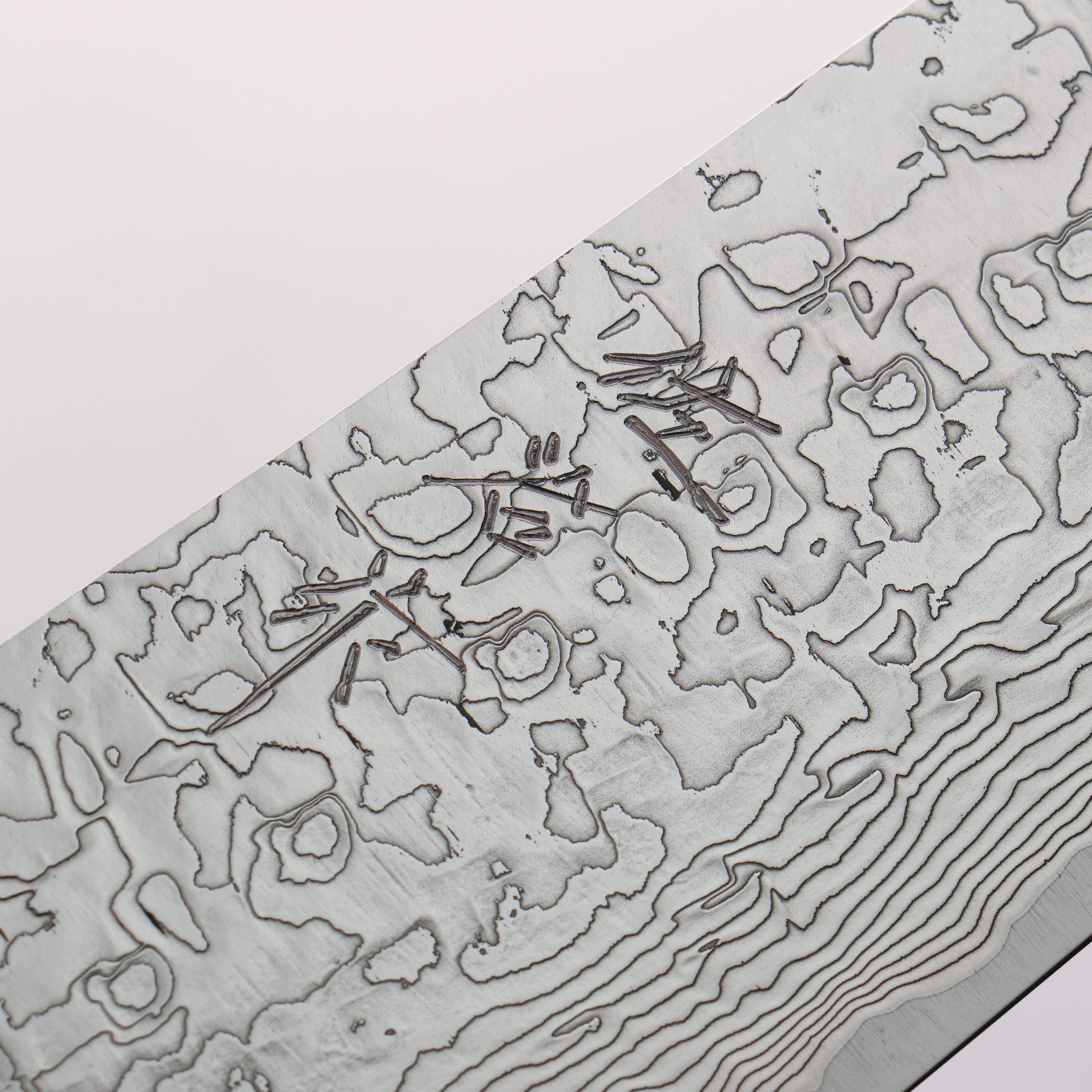 Takeshi Saji New Nomura Style SG2 Diamond Finish Damascus Gyuto 240mm Combination of materials (various colors) Handle - Seisuke Knife