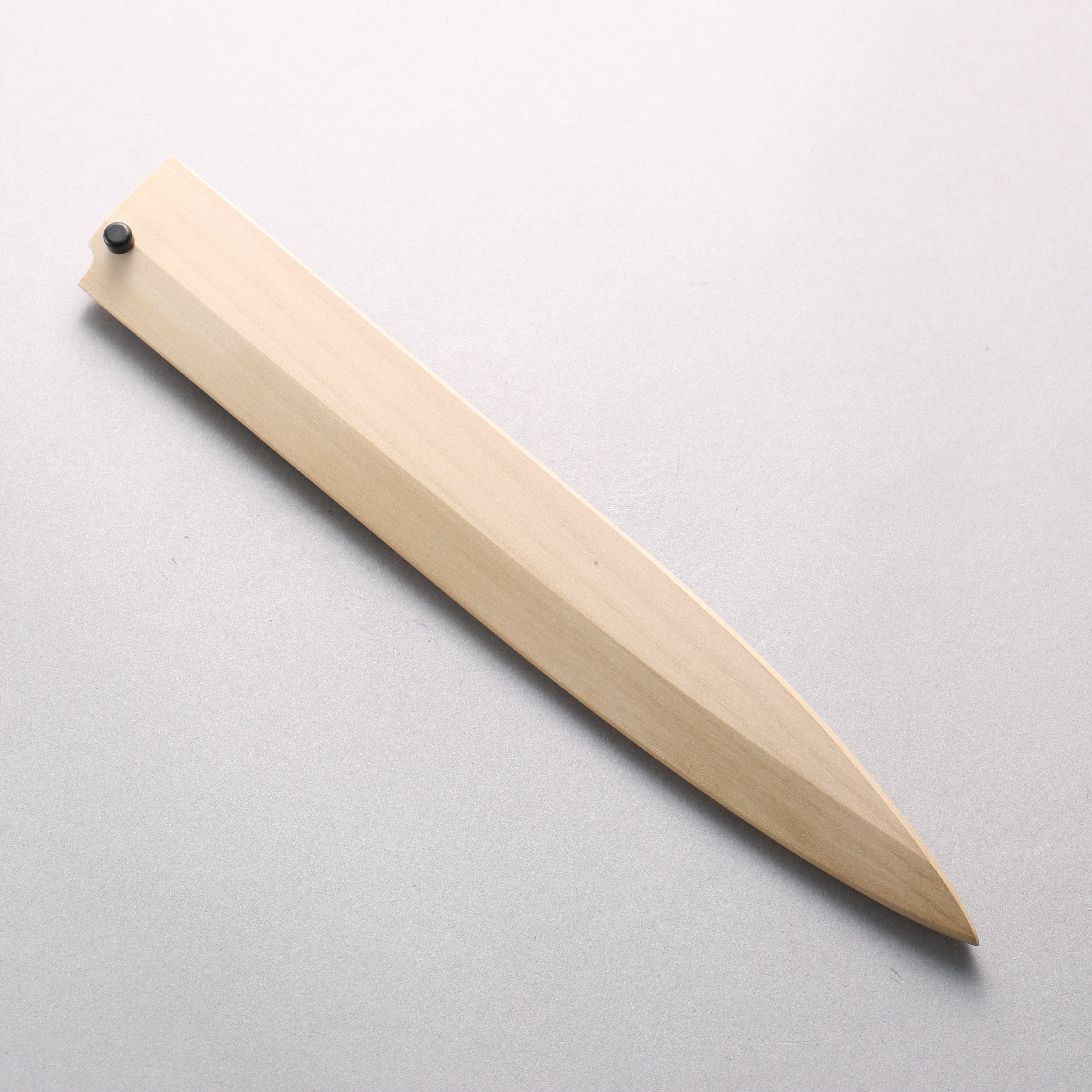 Tessen by Tanaka Tamahagane Mirrored Finish Yanagiba 270mm Ebony Wood Handle with Sheath - Seisuke Knife