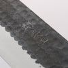 Anryu Blue Super Hammered Black Finished Gyuto 240mm Shitan Handle - Seisuke Knife - Slide 3