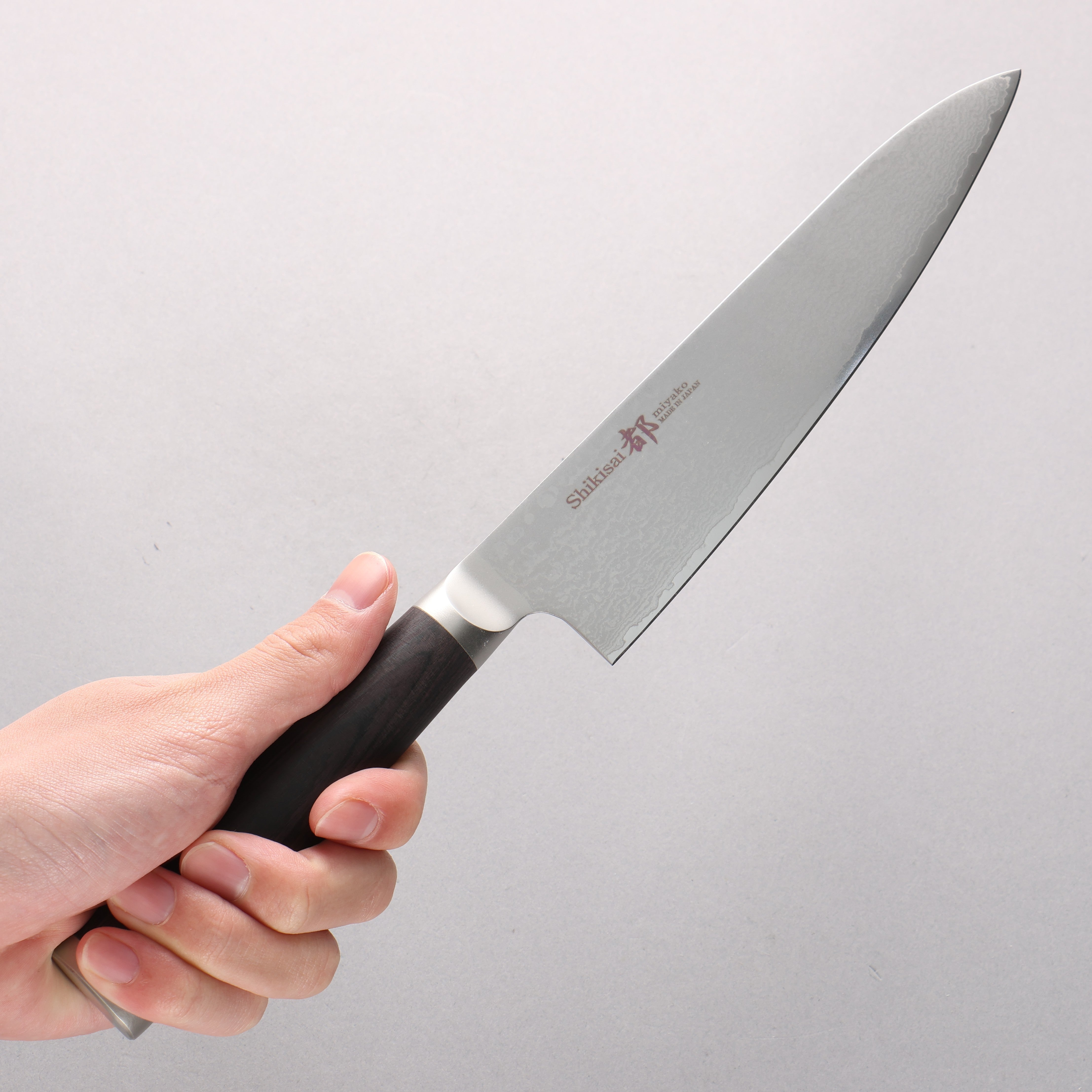 Miyako AUS8 33 Layer Damascus Gyuto 180mm - Seisuke Knife