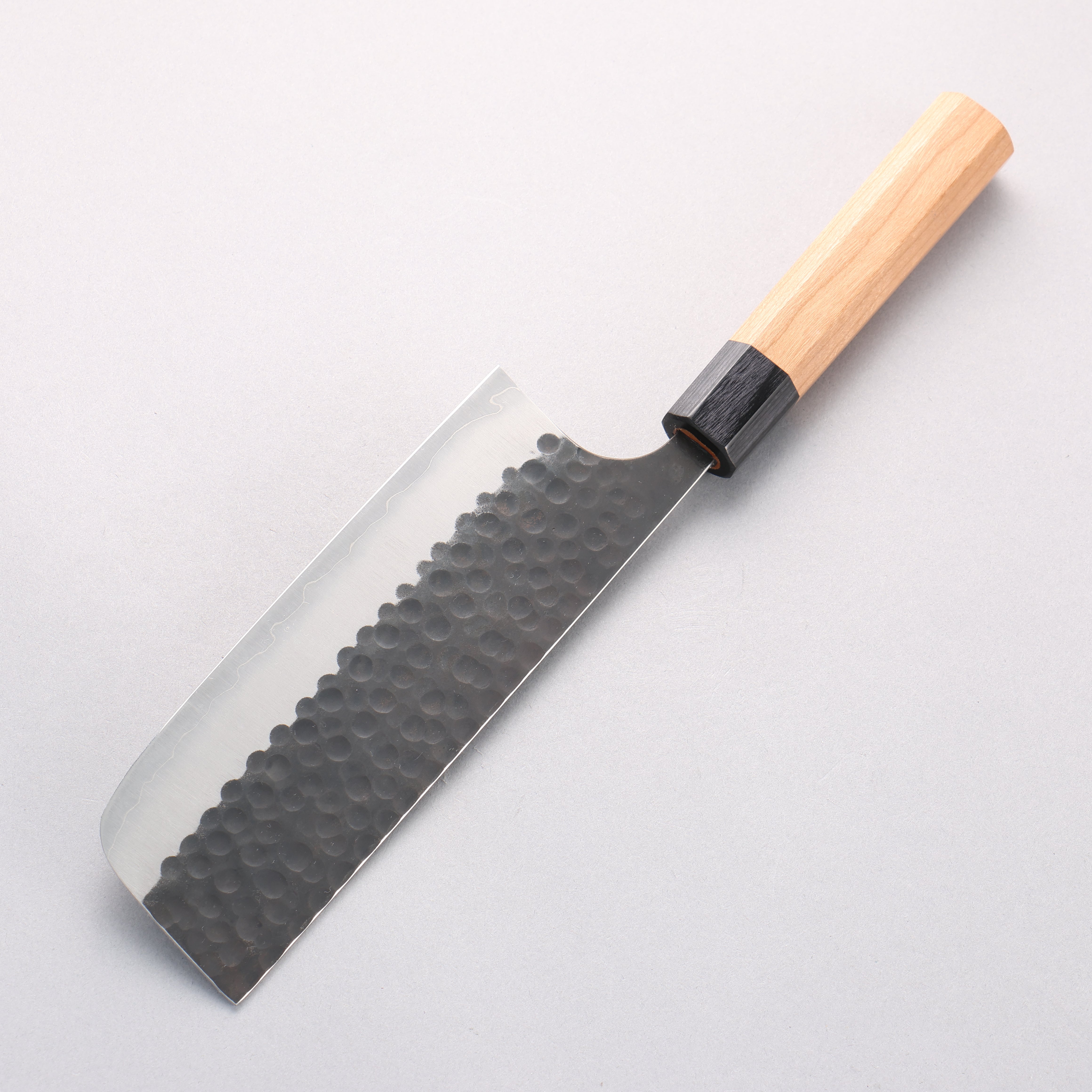 Masakage Koishi Blue Super Kurouchi Nakiri 165mm American Cherry Handle - Seisuke Knife