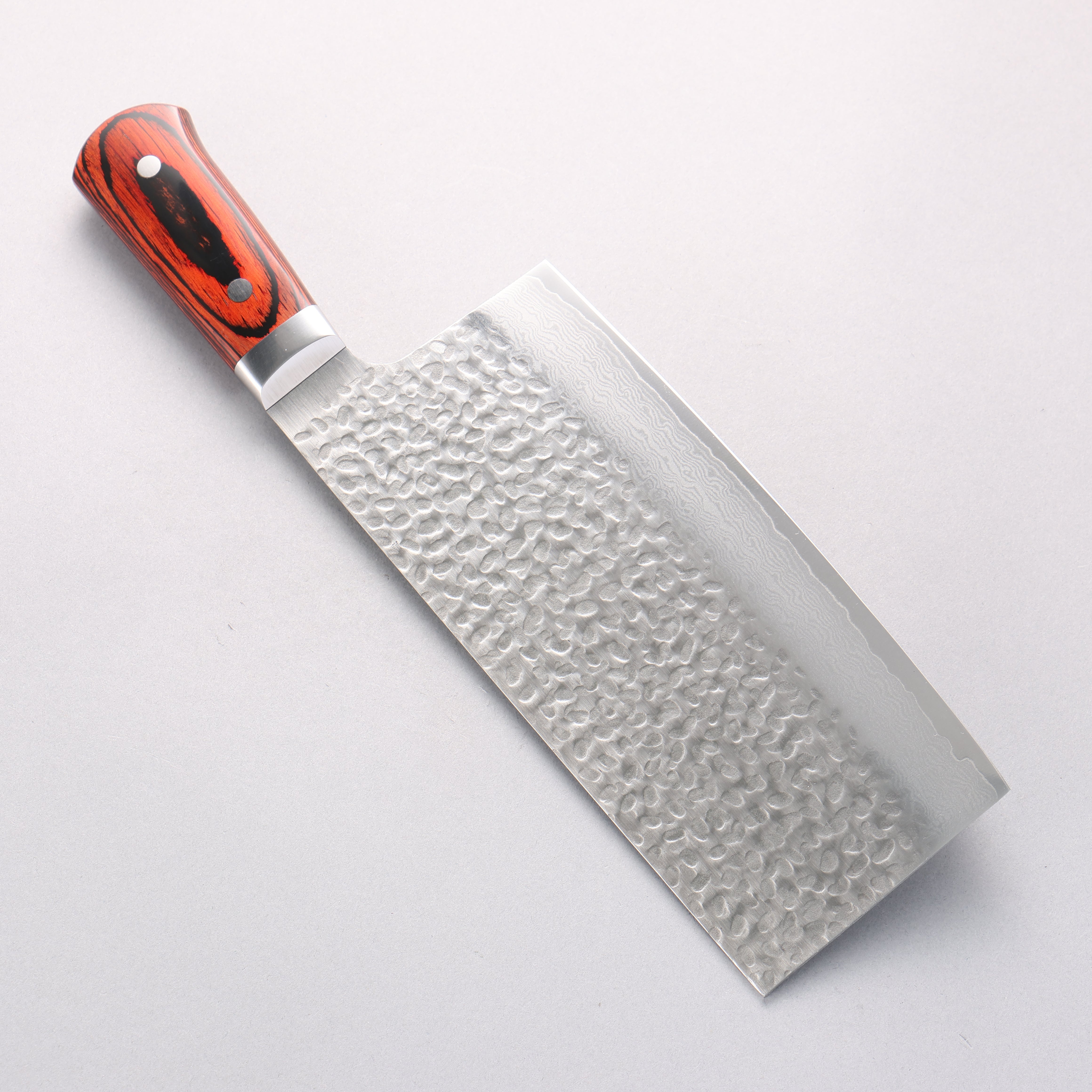 Sakai Takayuki VG10 33 Layer Damascus Chinese Cleaver 195mm Mahogany P