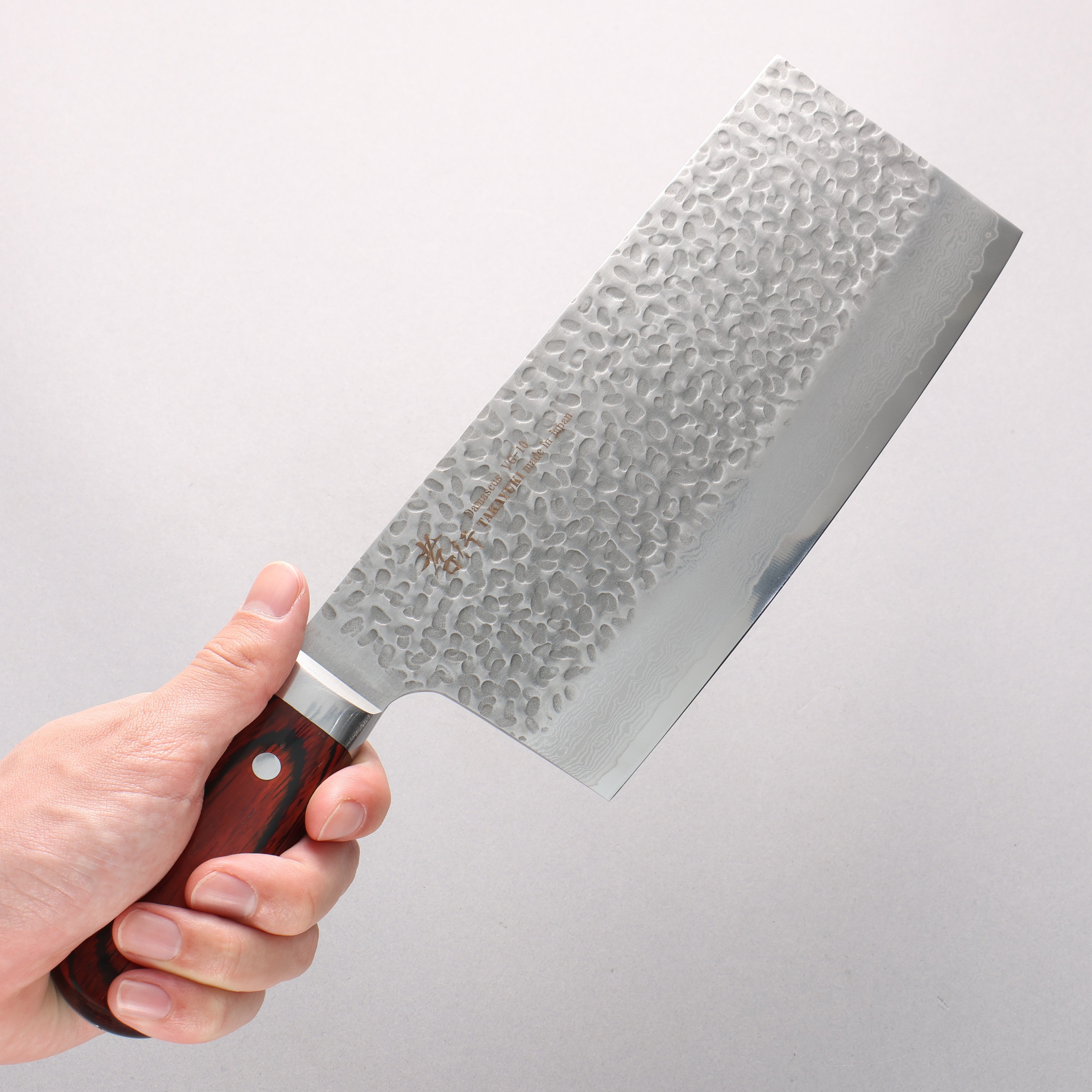 Sakai Takayuki VG10 33 Layer Damascus Chinese Cleaver 195mm - Seisuke Knife
