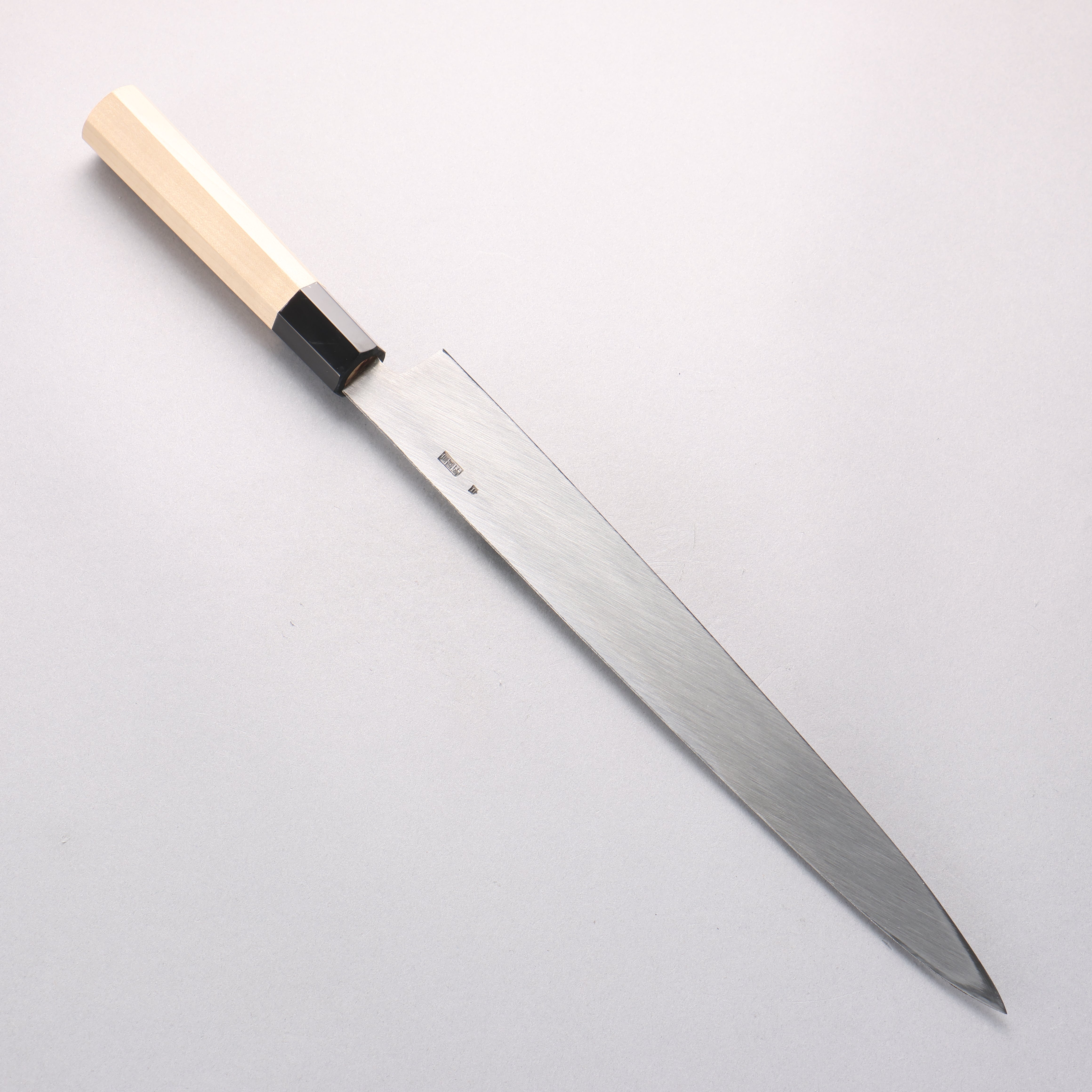 Kikuzuki White Steel No.2 Kurouchi Yanagiba 300mm Magnolia Handle - Seisuke Knife