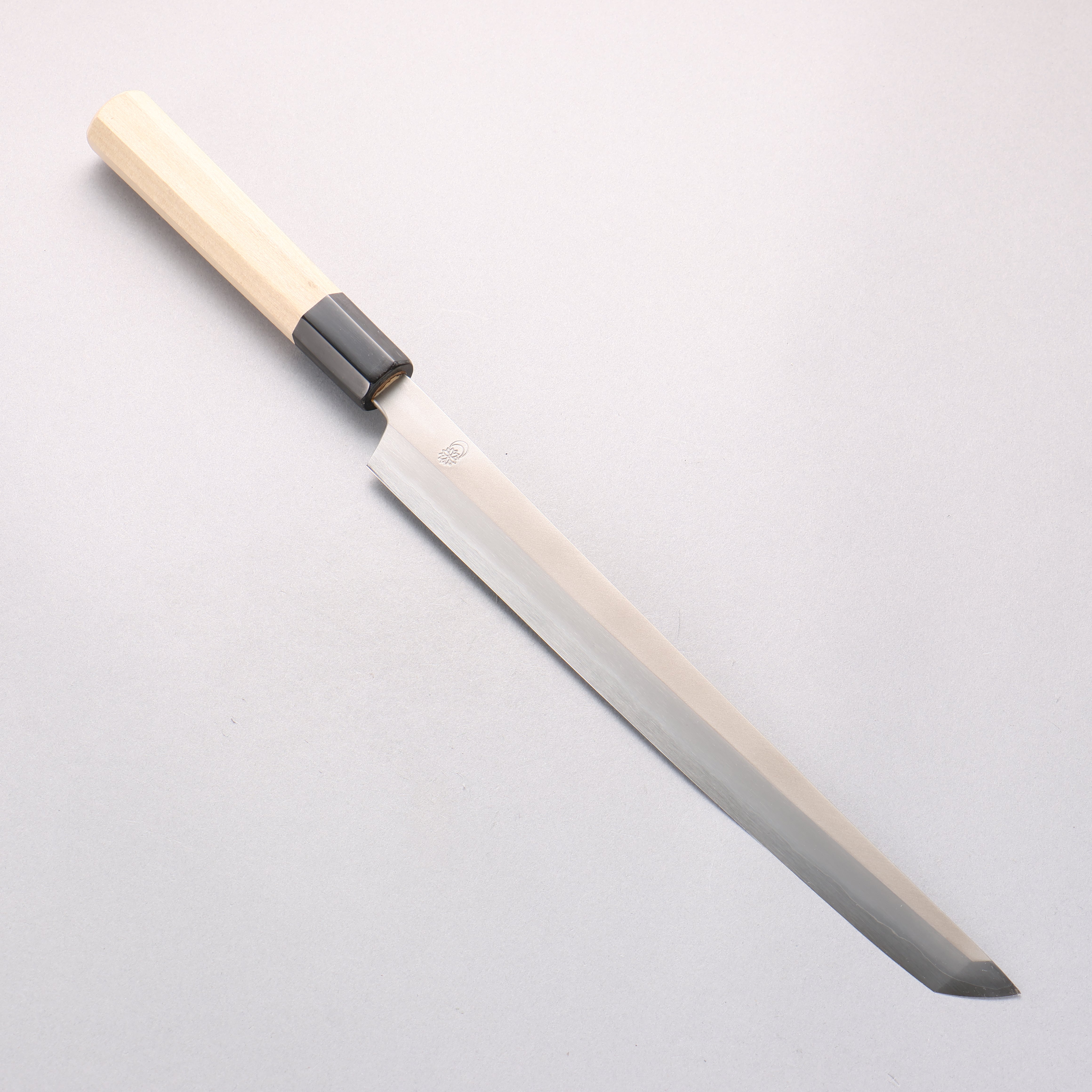 Kikuzuki Silver Steel No.3 Bokashi Sakimaru Takohiki 270mm Magnolia Handle - Seisuke Knife