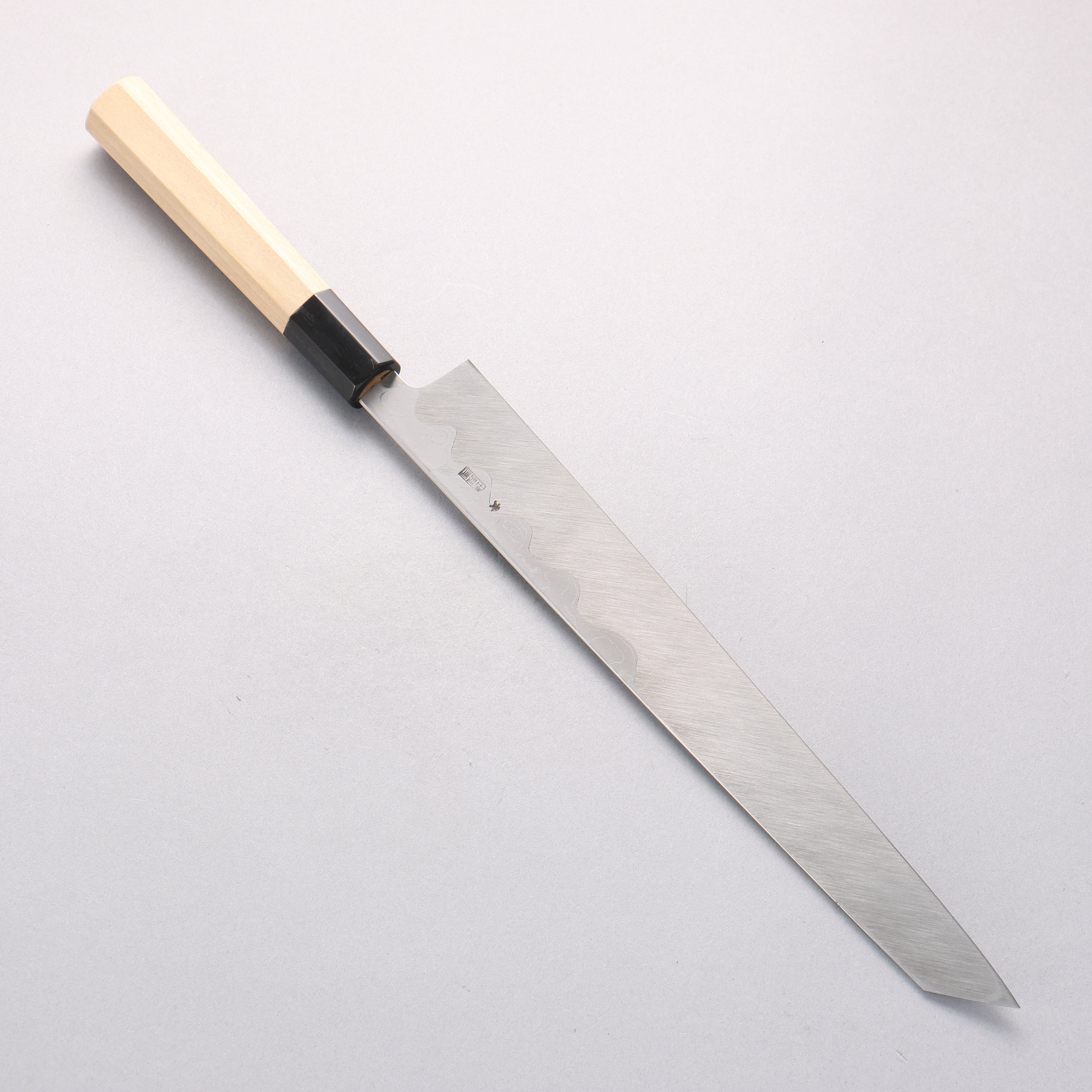 Kikuzuki Blue Steel No.1 Damascus Kiritsuke Yanagiba 270mm Magnolia Handle - Seisuke Knife