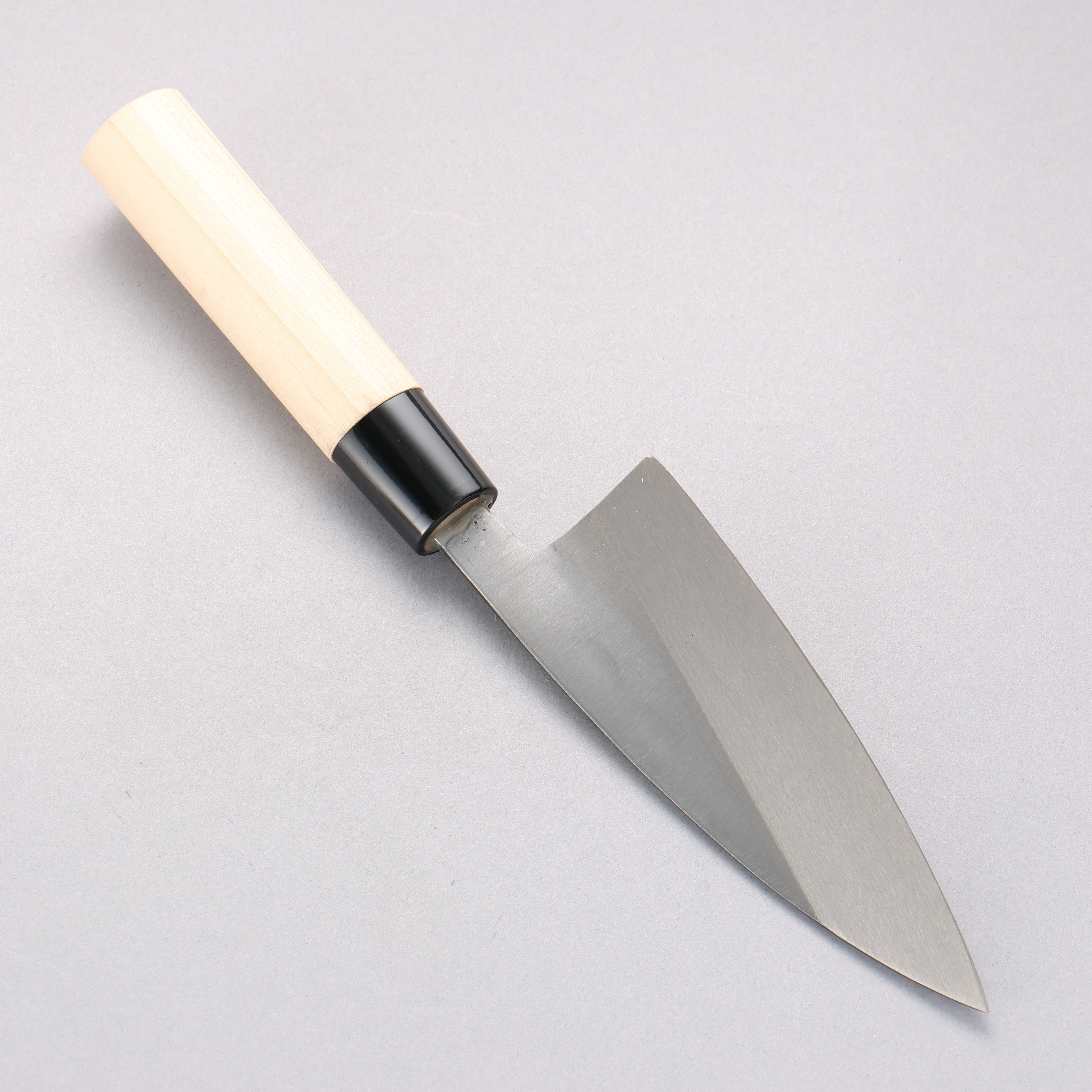 Nakaniida White Steel No.2 Kurouchi Deba 135mm Magnolia Handle - Seisuke Knife