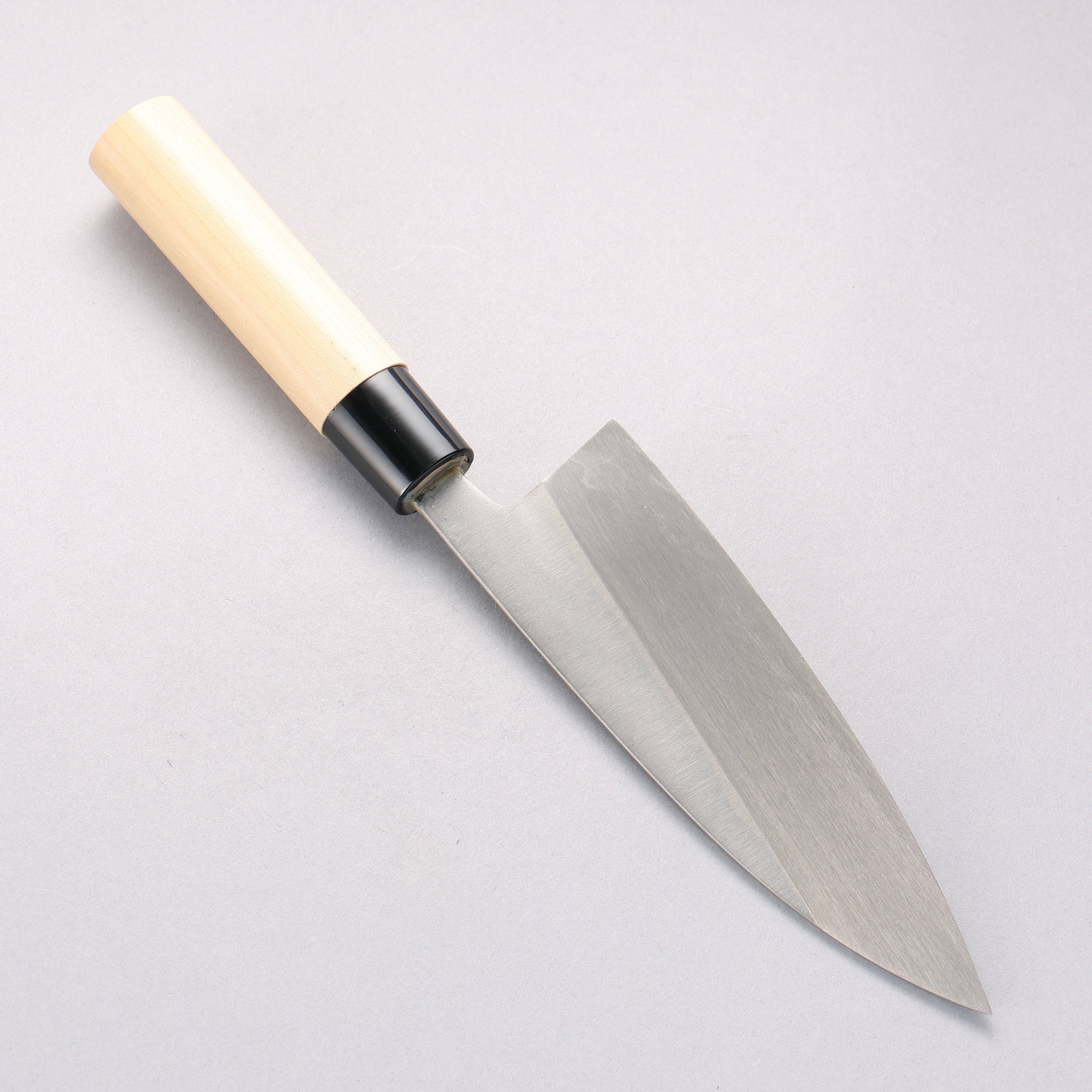Nakaniida White Steel No.2 Migaki Polish Finish Deba 165mm Magnolia Handle - Seisuke Knife