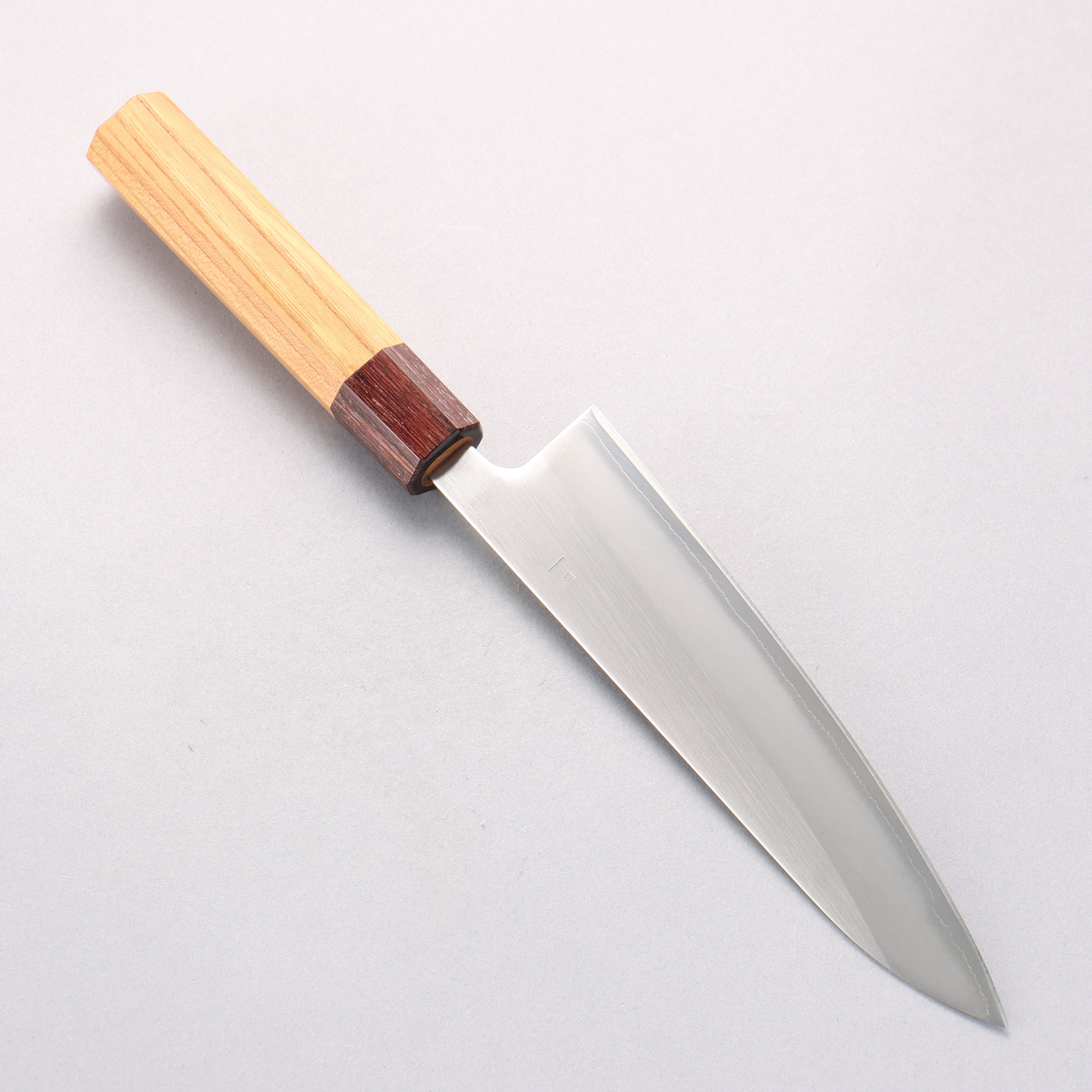 Oul White Steel No.1 Gyuto 180mm Keyaki Elm Handle - Seisuke Knife