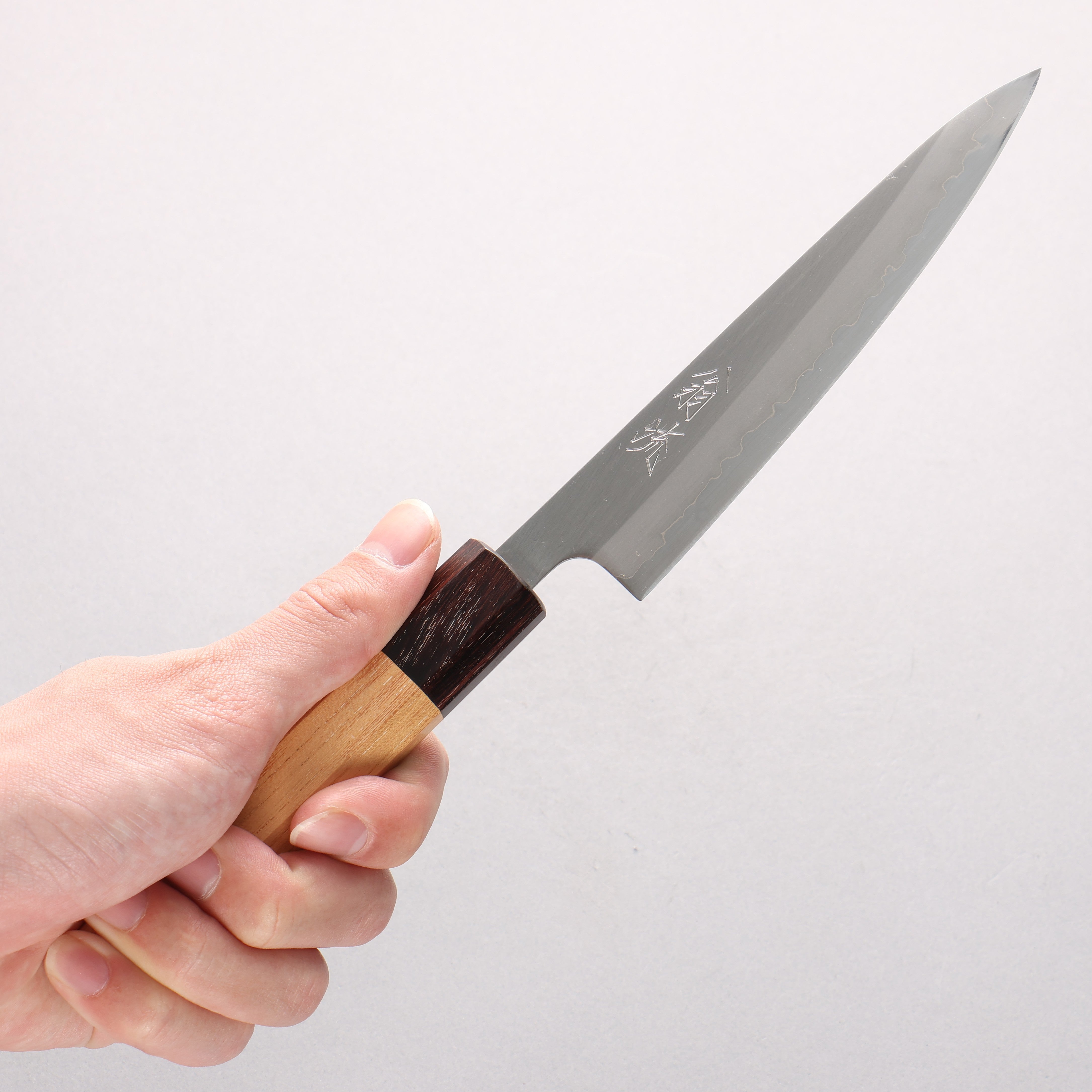 Oul White Steel No.1 Petty-Utility 135mm Keyaki Elm Handle - Seisuke Knife