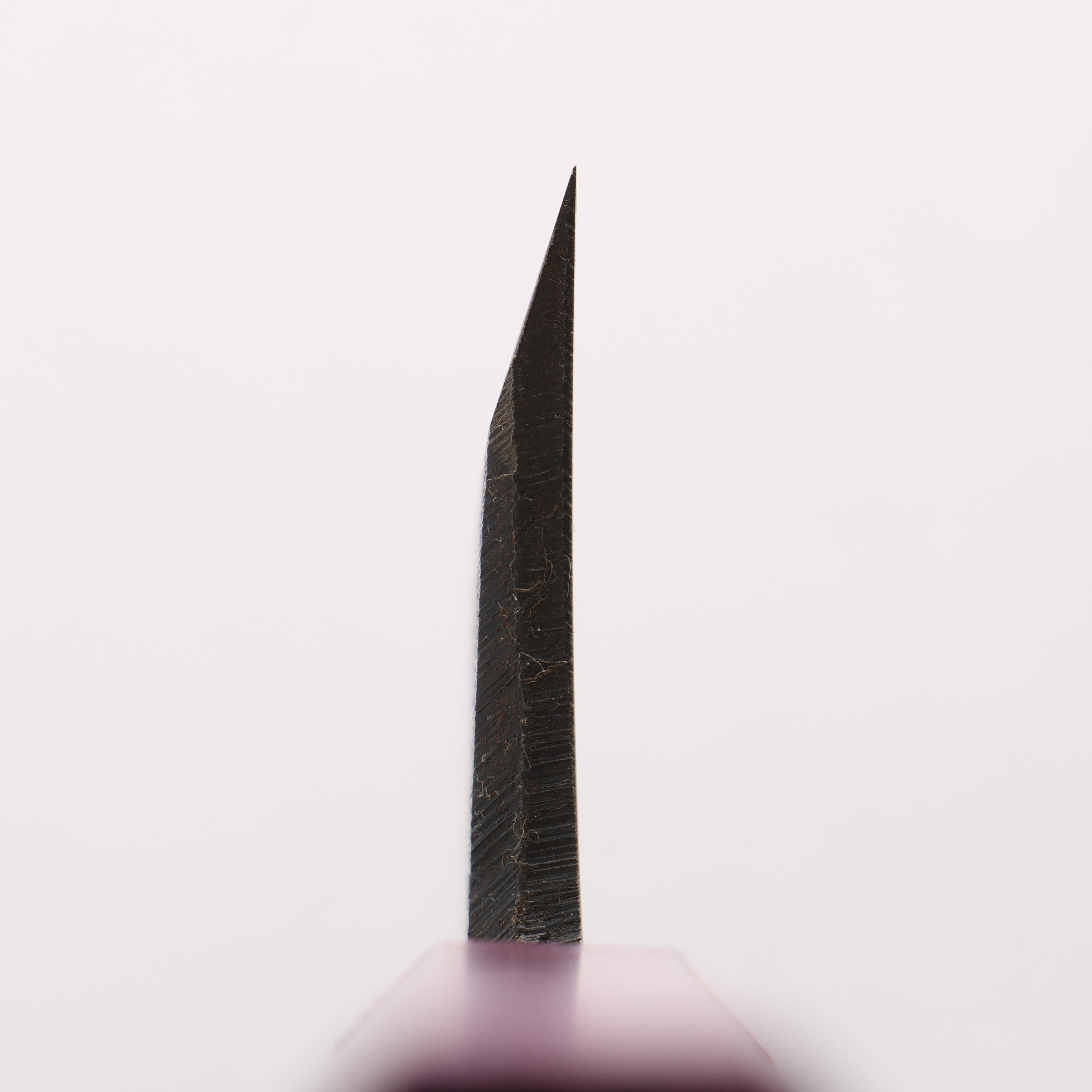 Seisuke White Steel No.2 Kurouchi Deba 150mm Purple Lacquered Handle - Seisuke Knife
