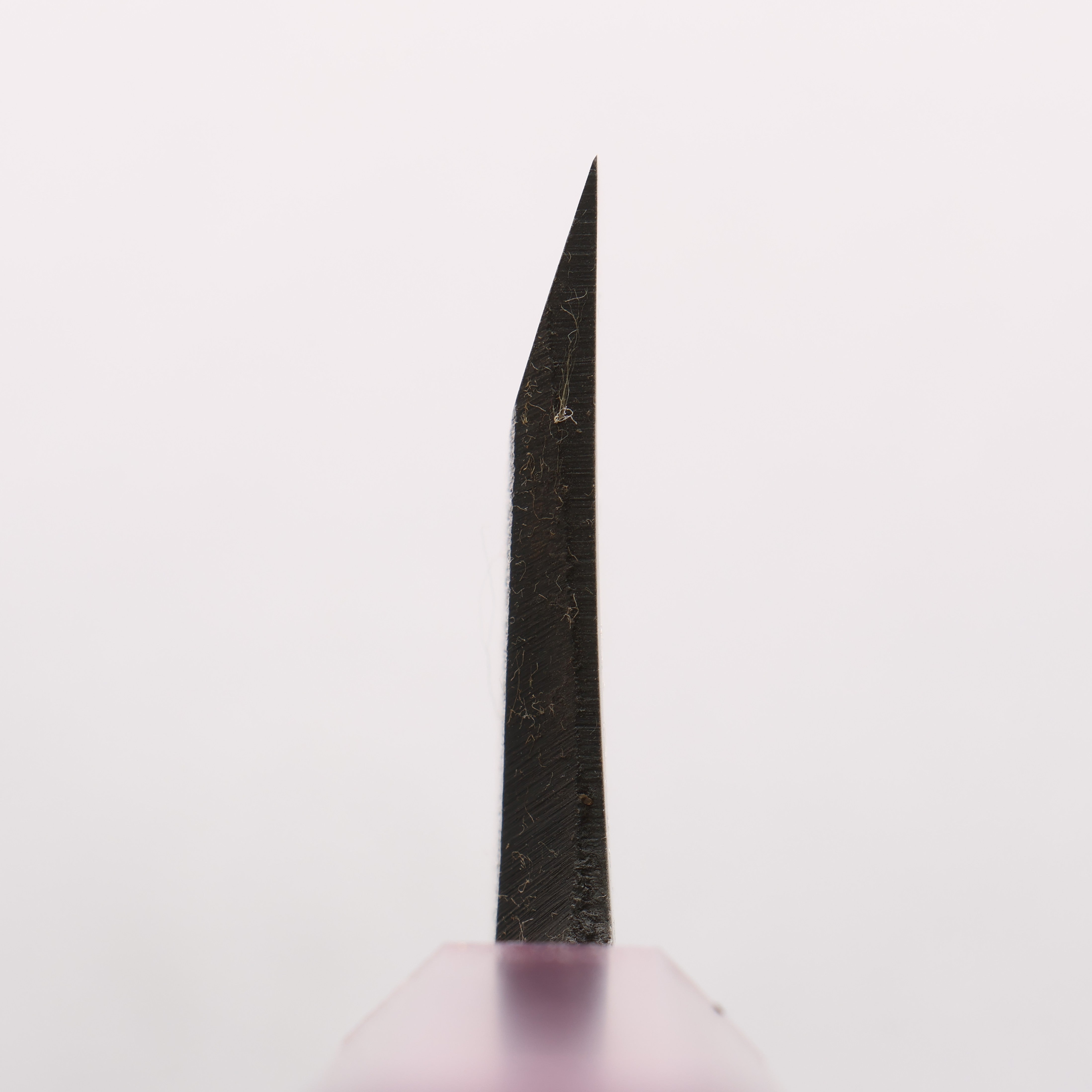 Seisuke White Steel No.2 Kurouchi Deba 180mm Purple Lacquered Handle - Seisuke Knife