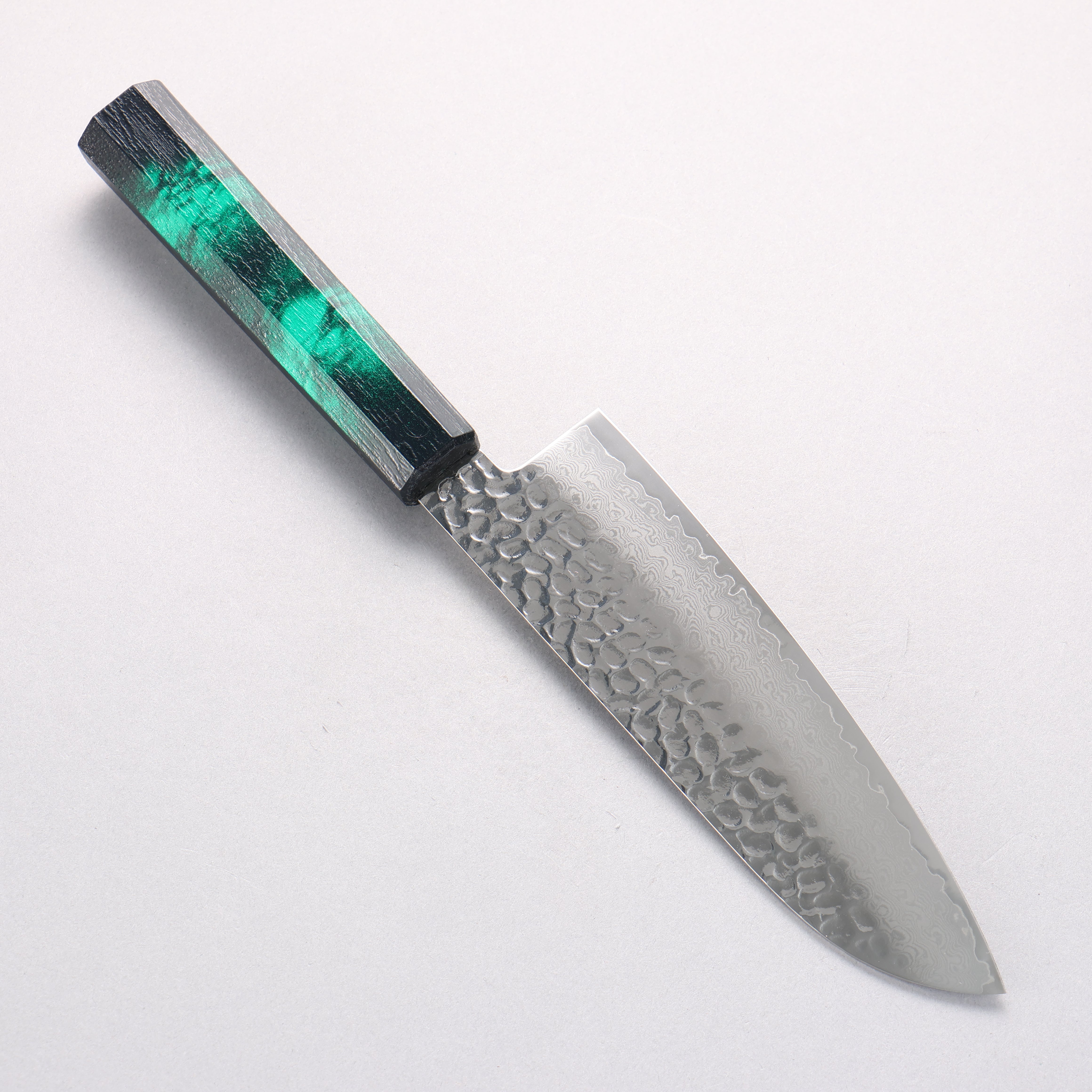 Sakai Takayuki Nanairo VG10 33 Layer Santoku 180mm ABS resin(Green tortoiseshell) Handle - Seisuke Knife