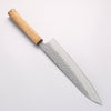 Oul White Steel No.1 Hammered Gyuto 240mm Oak Handle - Seisuke Knife - Slide 2