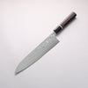 Anryu VG10 Migaki Finished Damascus Gyuto 240mm Ebony Wood & Black Horn Handle - Seisuke Knife - Slide 1