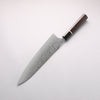 Anryu VG10 Migaki Finished Damascus Gyuto 240mm Ebony Wood & Black Horn Handle - Seisuke Knife - Slide 2