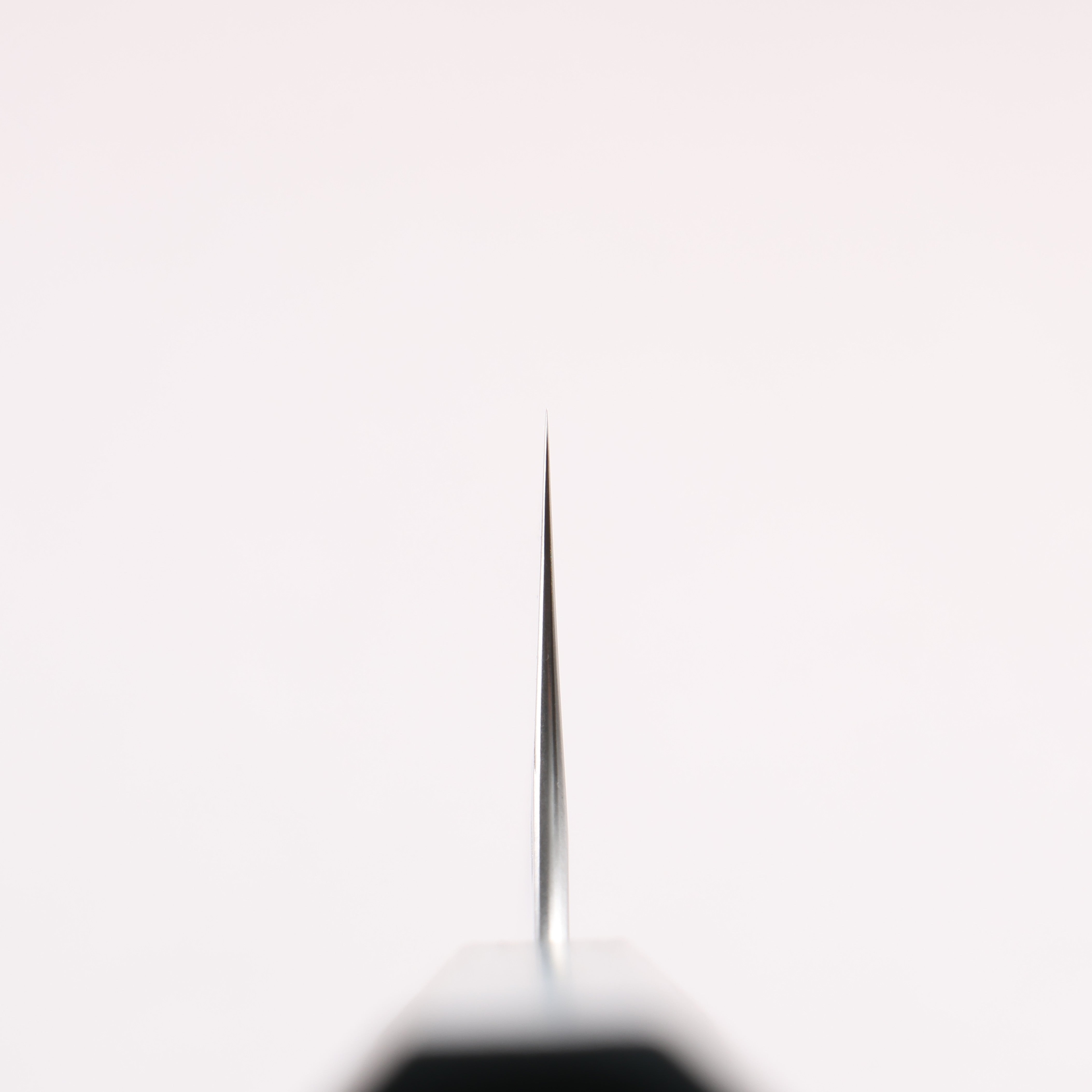 Yoshimi Kato SPG STRIX V-Hammered Kiritsuke Gyuto 210mm Indigo Dyed Oak Handle - Seisuke Knife