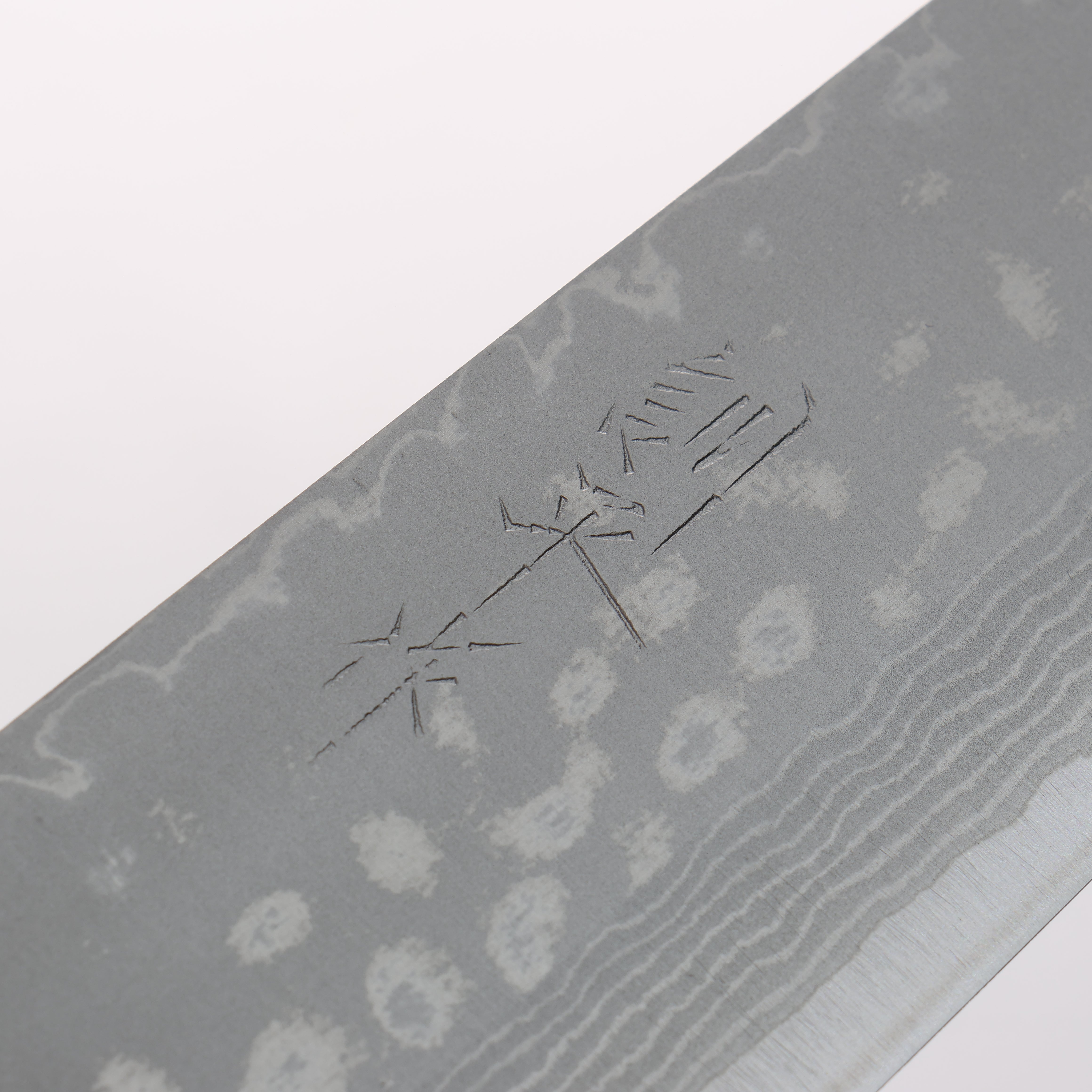 Kunihira Sairyu VG10 Damascus Santoku 170mm Scotch Pakkawood Handle - Seisuke Knife