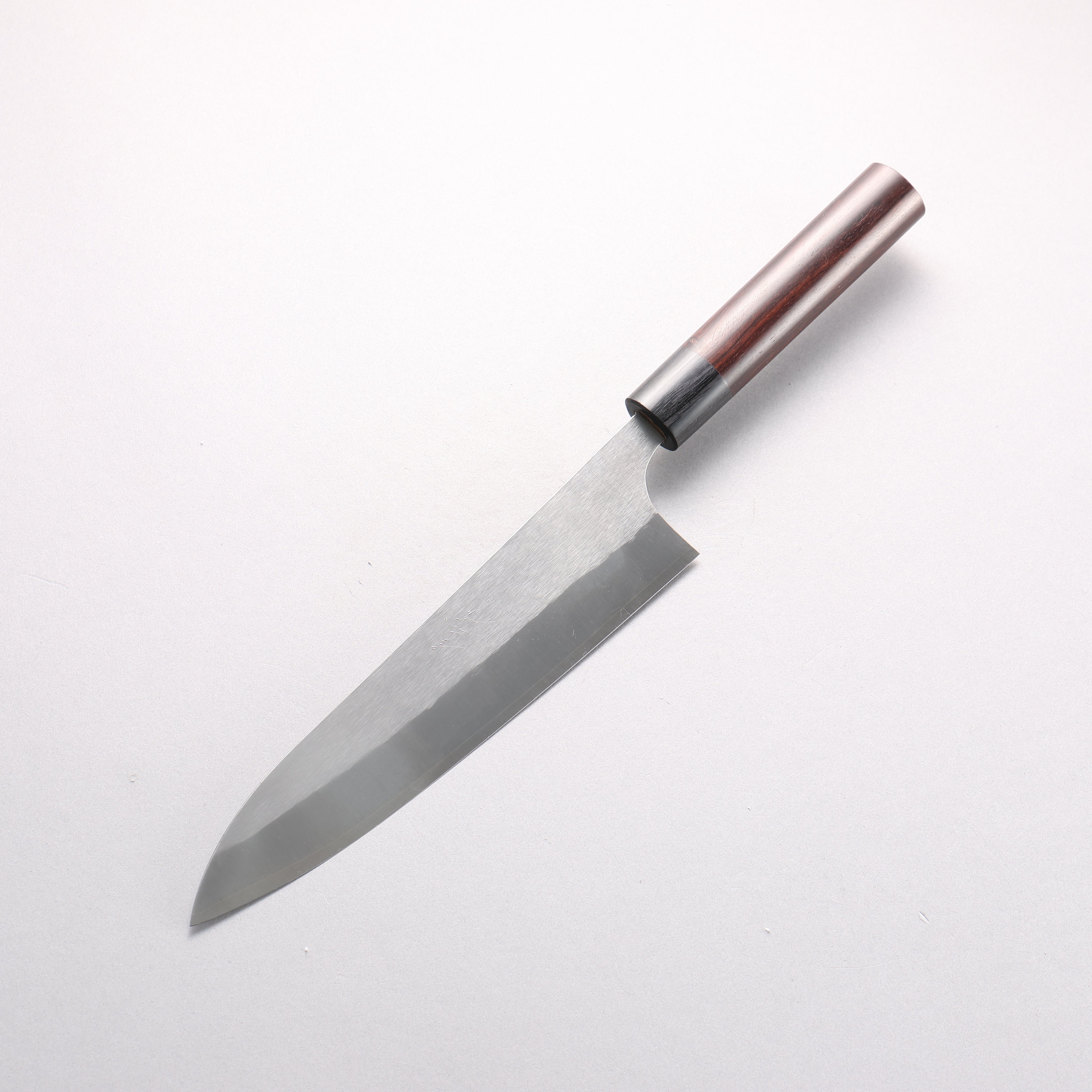Shungo Ogata SG2 Vertical and Horizontal Hairlines Gyuto 210mm Rosewoo