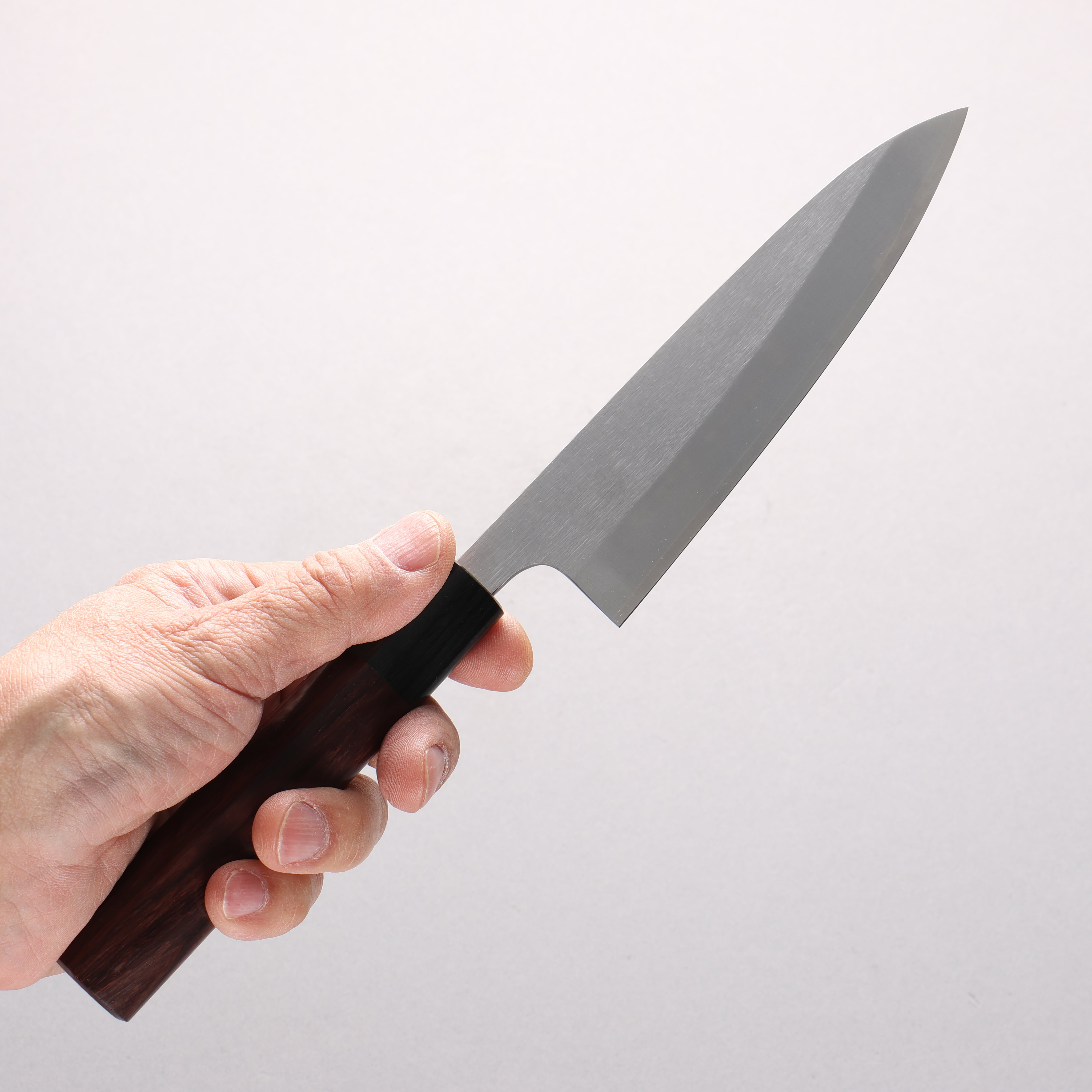 Shungo Ogata SG2 Brushed Finish Petty-Utility 135mm Shitan Handle - Seisuke Knife