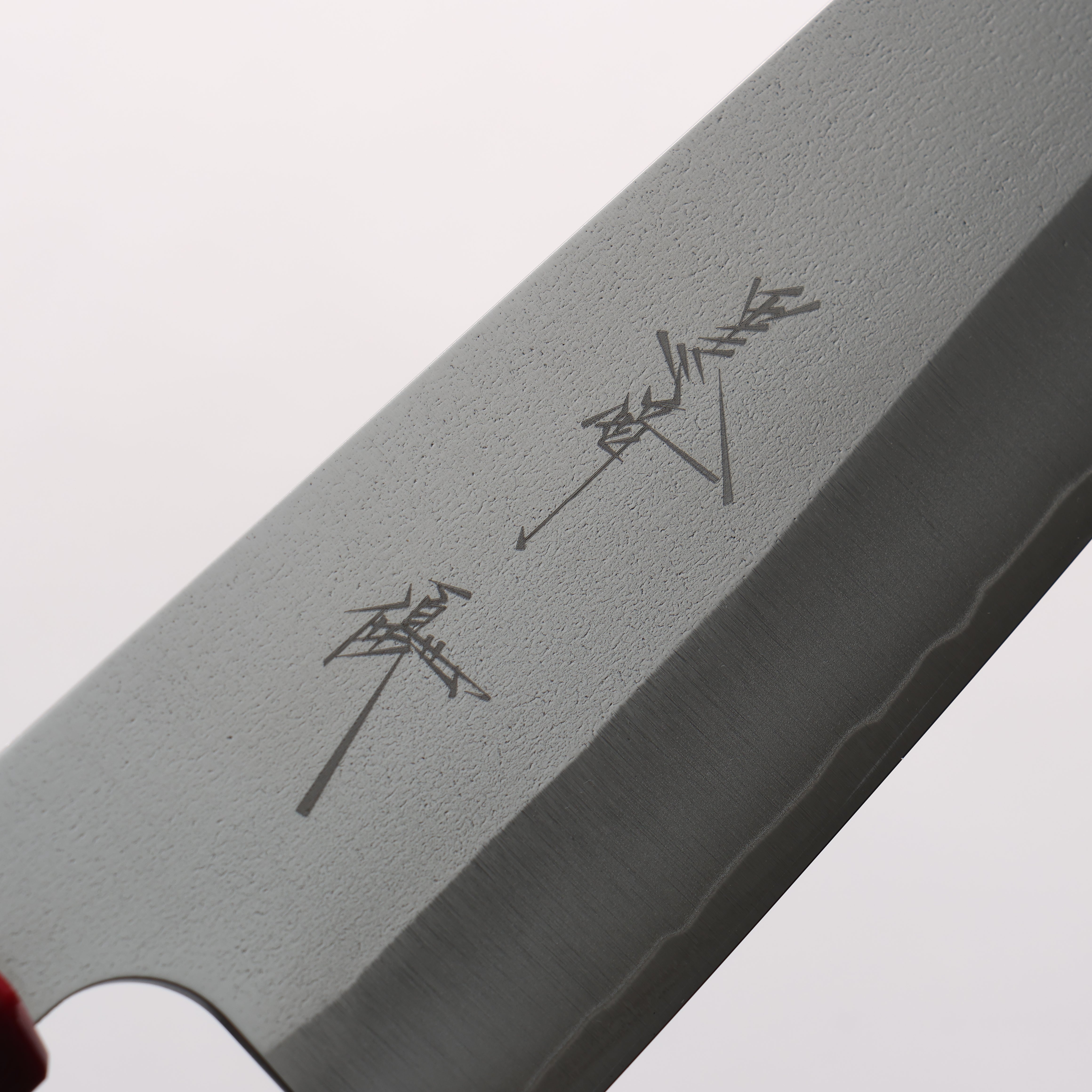 Yu Kurosaki New Gekko VG-XEOS Small Santoku 150mm Rosewood (Ferrule: Red Turquoise) Handle - Seisuke Knife