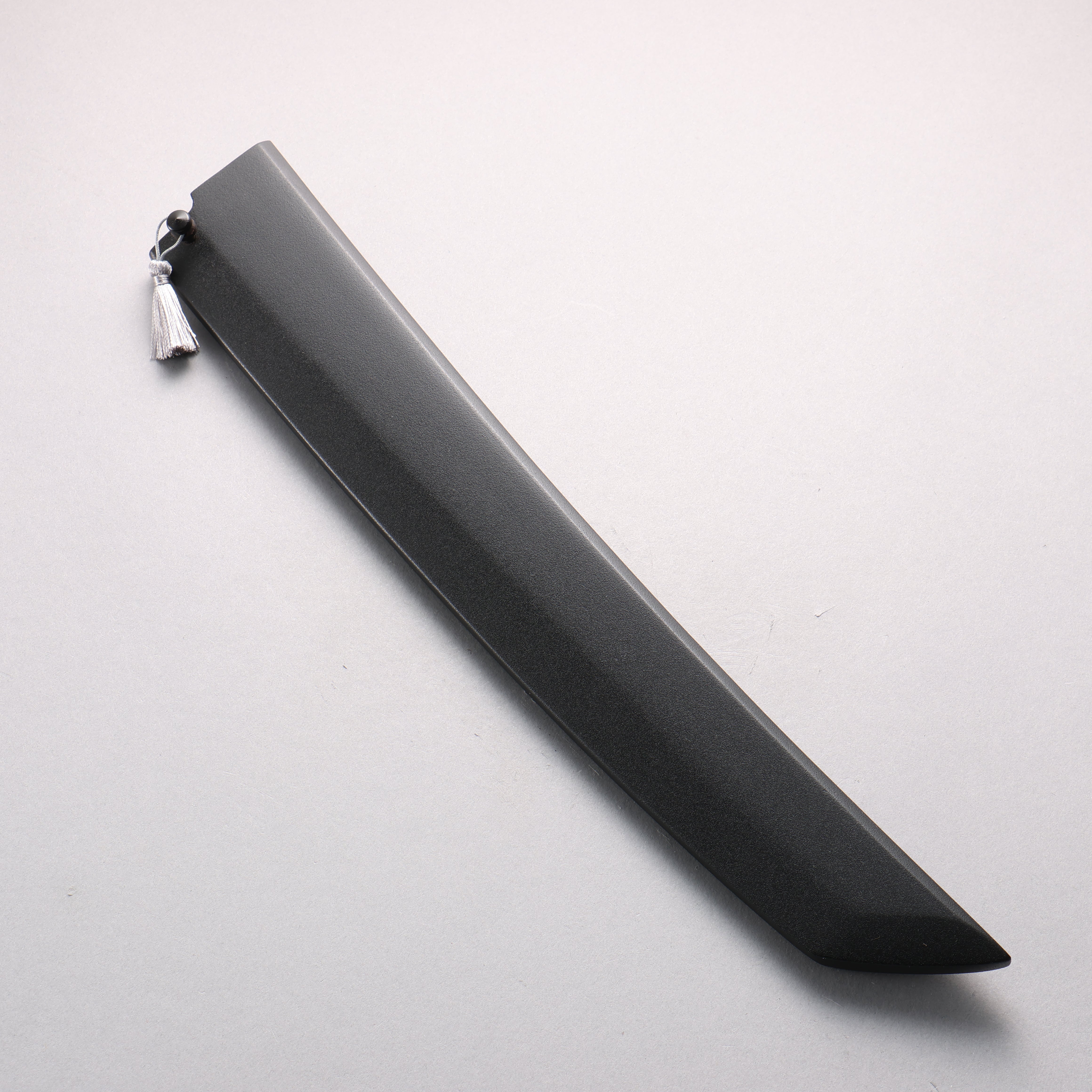 Yu Kurosaki SG2 Mirrored Finish Sakimaru Yanagiba 330mm Ebony Wood (with 3 Silver Rings) Handle with Sheath - Seisuke Knife