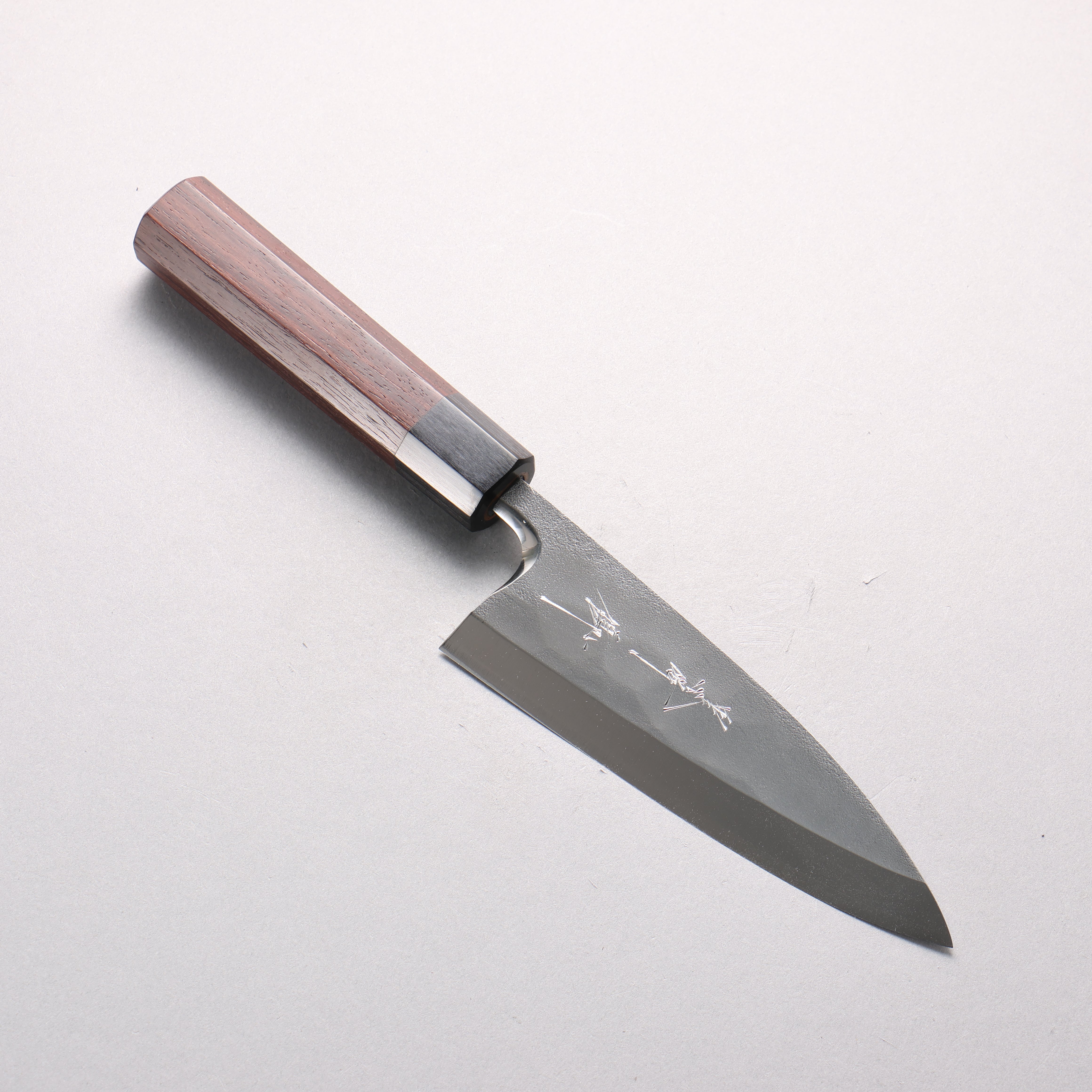 Yu Kurosaki SG2 Nashiji Aideba 150mm Rosewood (Ferrule: Black Pakka Wood) Handle with Sheath - Seisuke Knife
