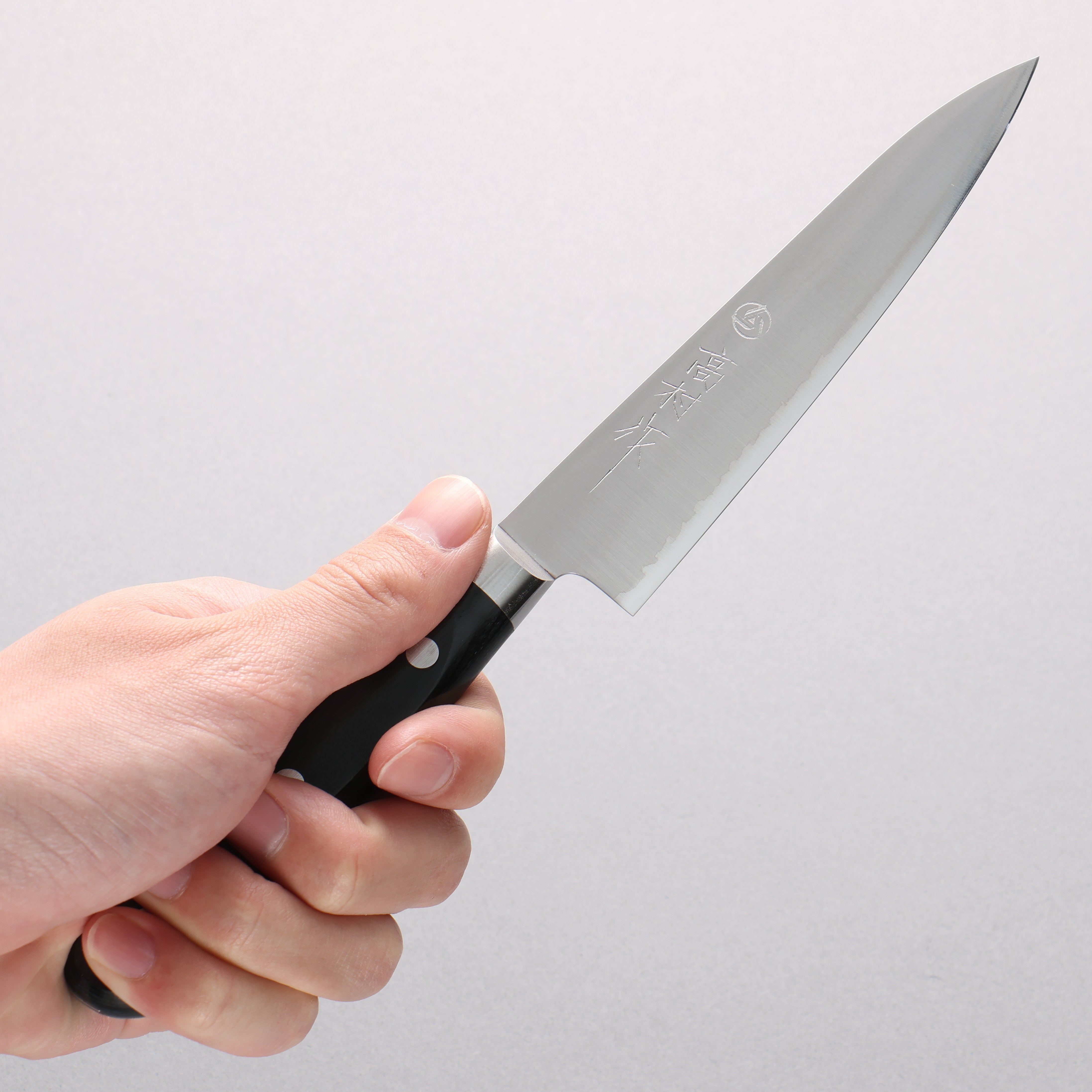 Takamura Knives VG10 Migaki Petty-Utility 130mm Black Pakkawood Handle