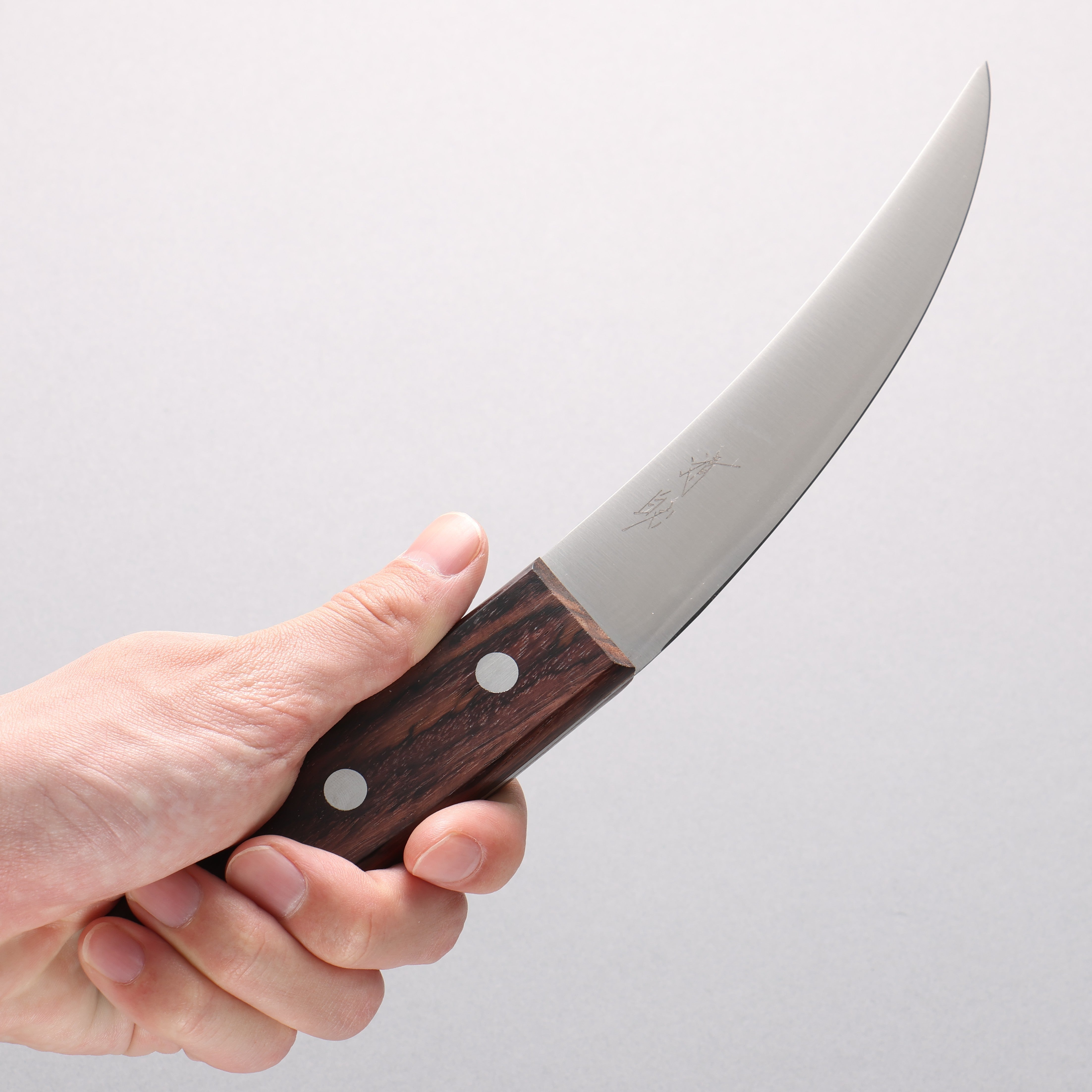 Seisuke Sanzoku Japanese Steel Small Butcher 150mm Shitan Handle - Seisuke Knife