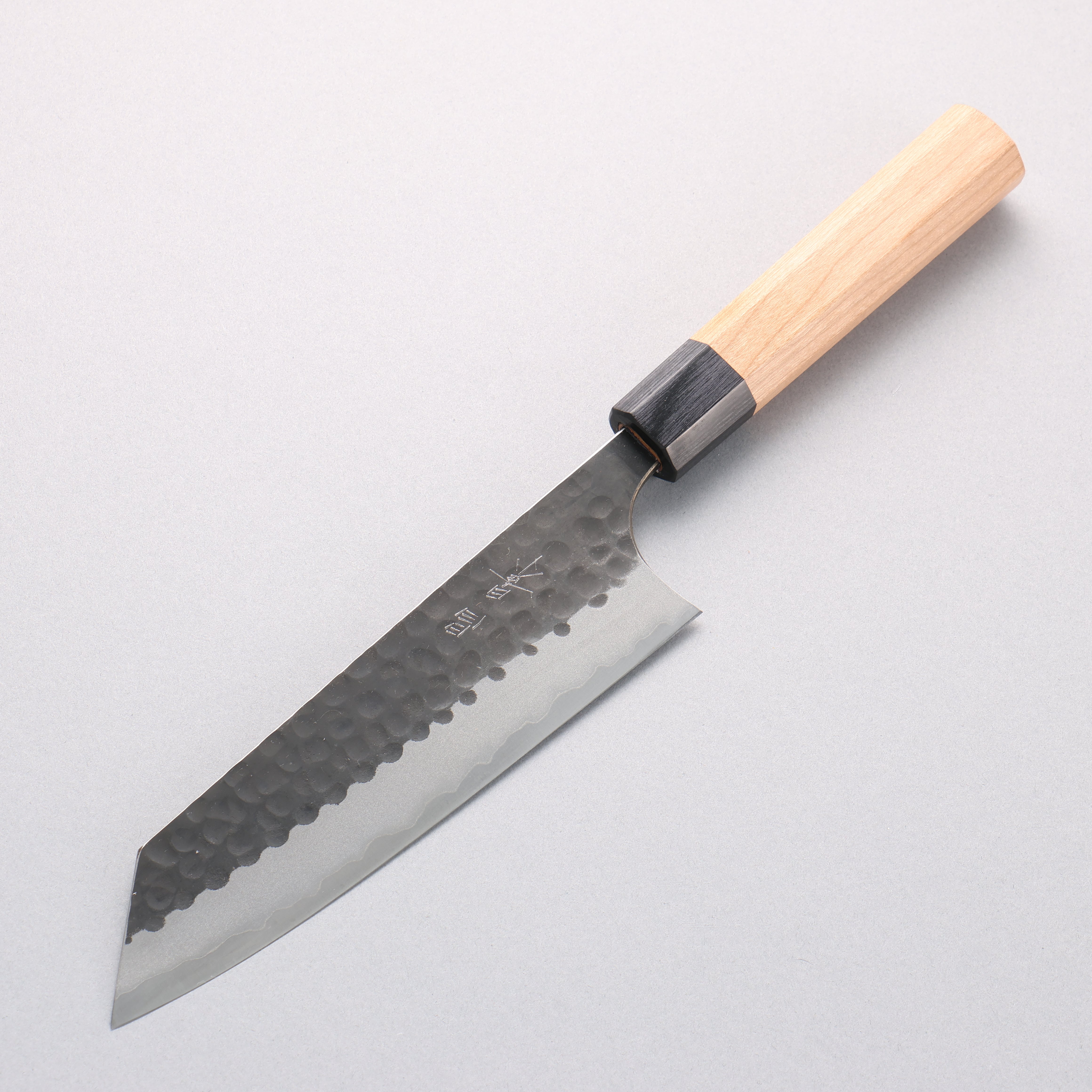 Masakage Koishi Blue Super Black Finished Bunka 165mm American Cherry Handle - Seisuke Knife