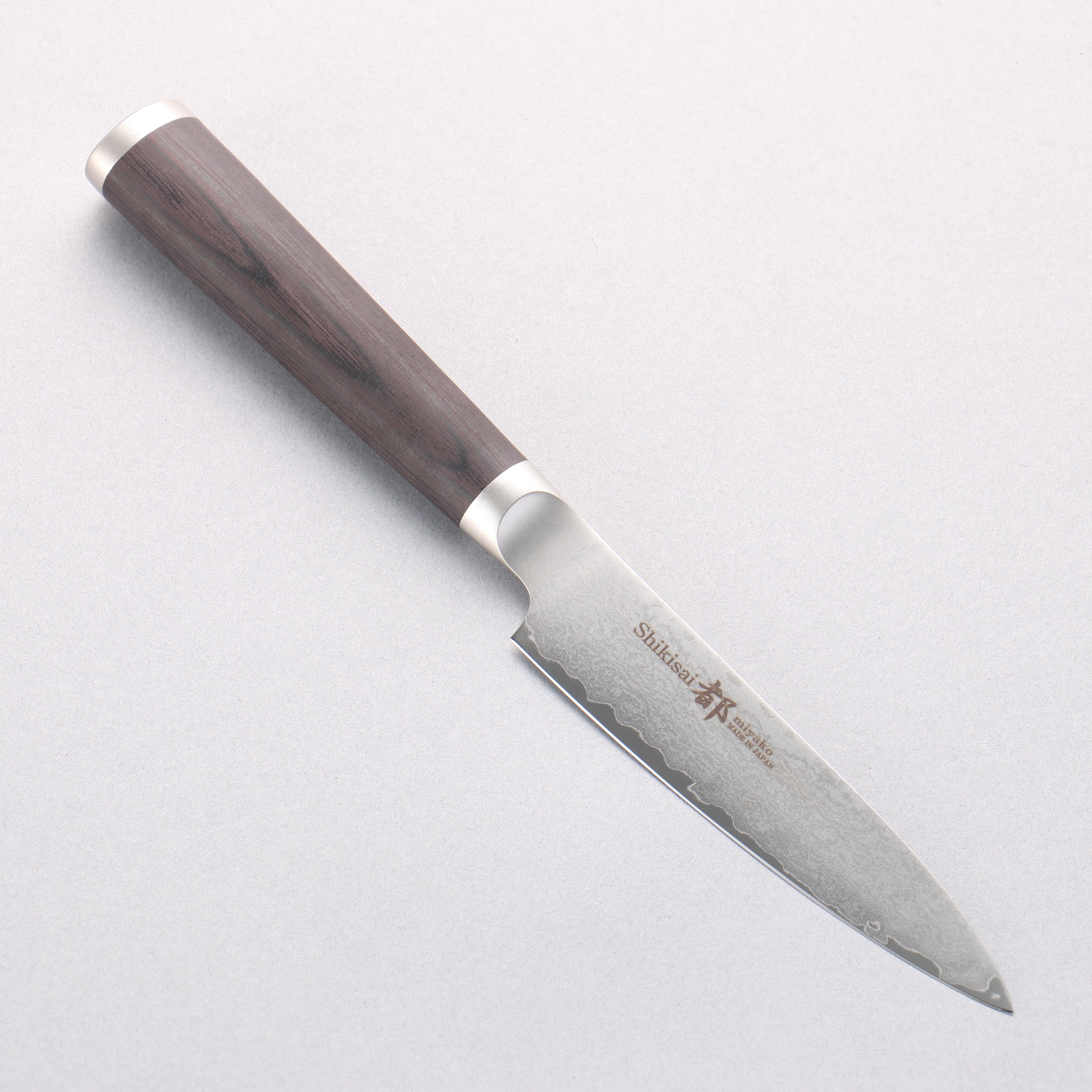 miyako Shizu Hamono Shikisai Miyako Petty 130mm - Japanese Small Utility