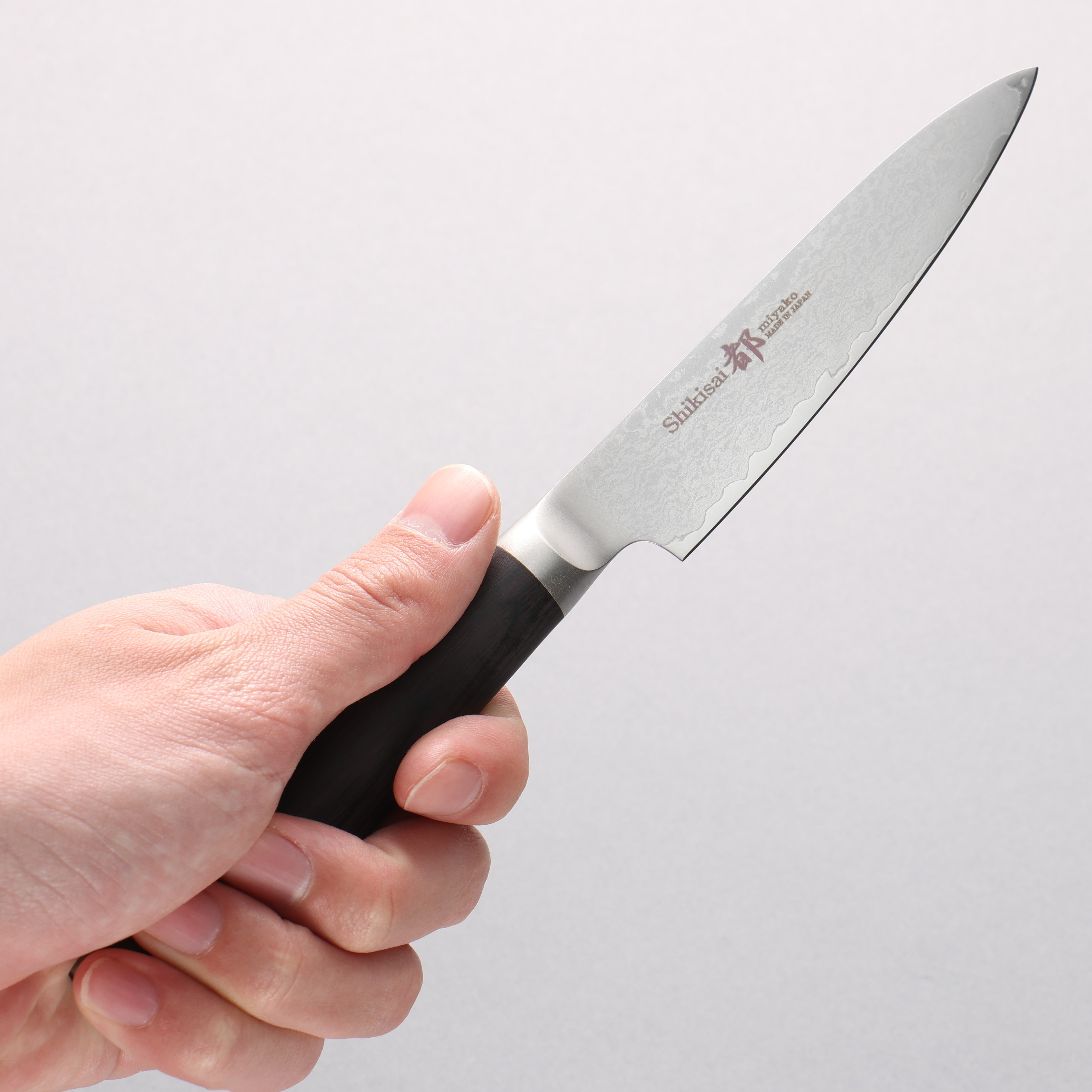 Miyako 33 Layer Damascus AUS-8a Petty-Utility 110mm - Seisuke Knife
