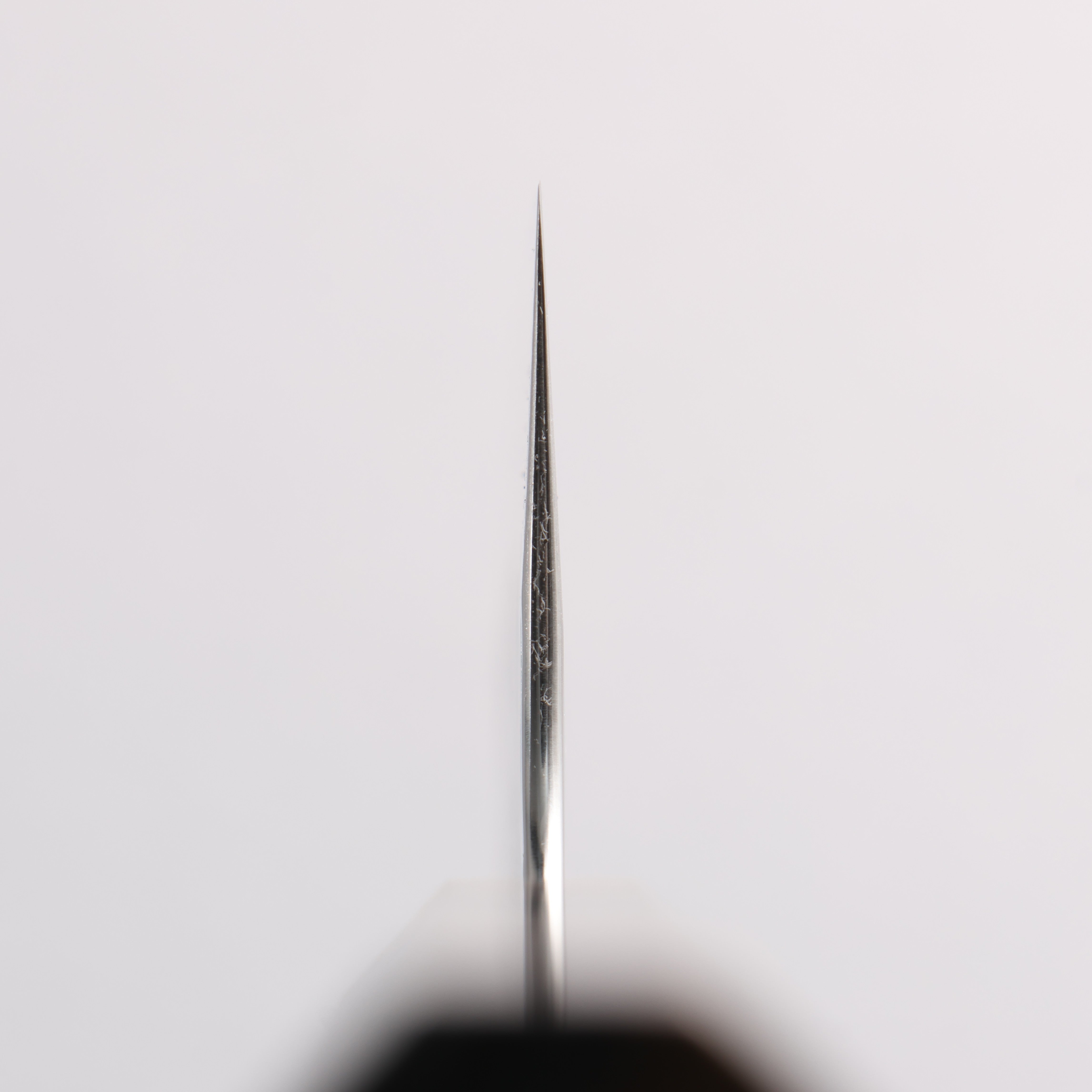 Yoshimi Kato Kasuri VG-XEOS Hammered Damascus Nakiri 165mm Stabilized Birch with Black Resin Handle - Seisuke Knife