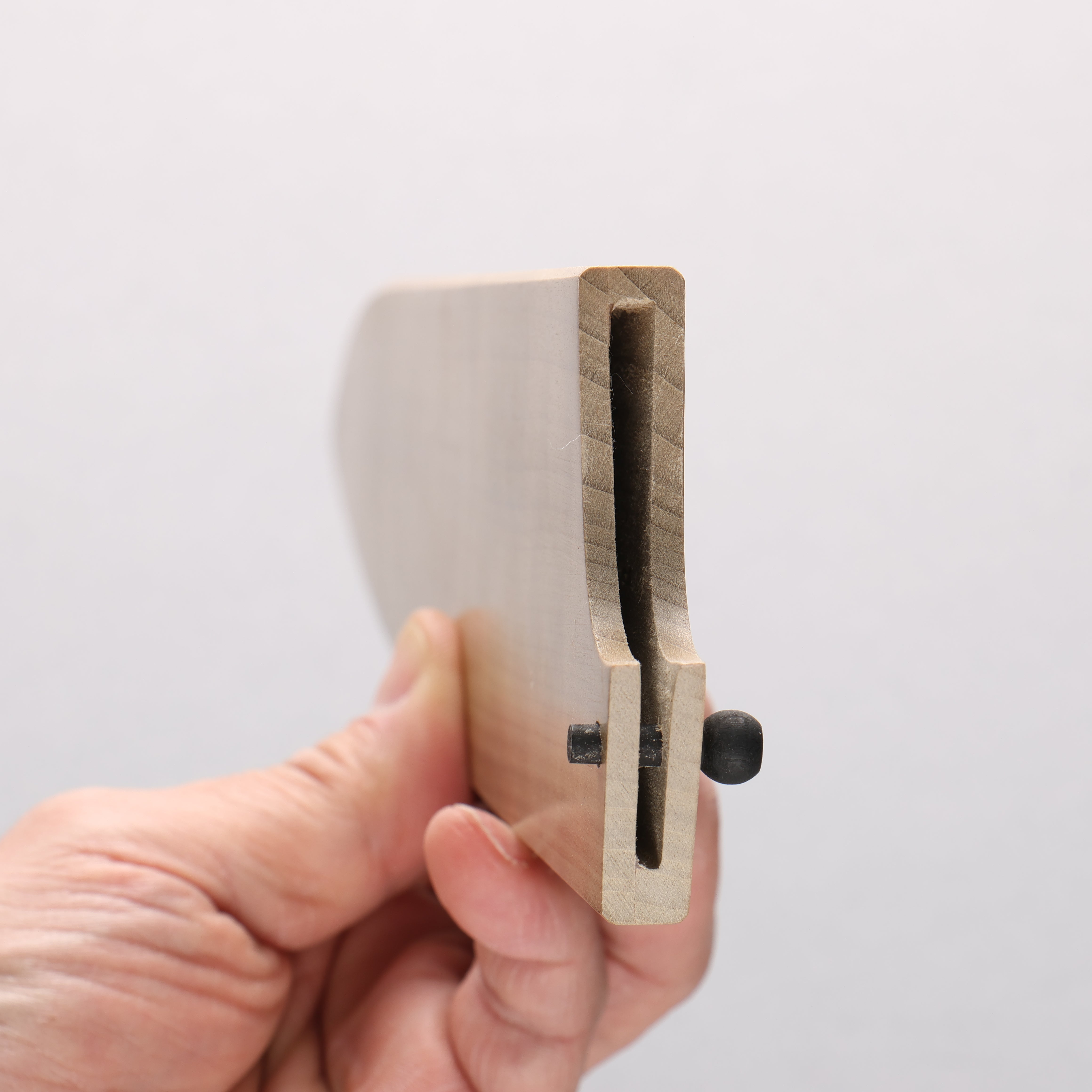 Magnolia Sheath for 240mm Gyuto with Plywood pin - Seisuke Knife