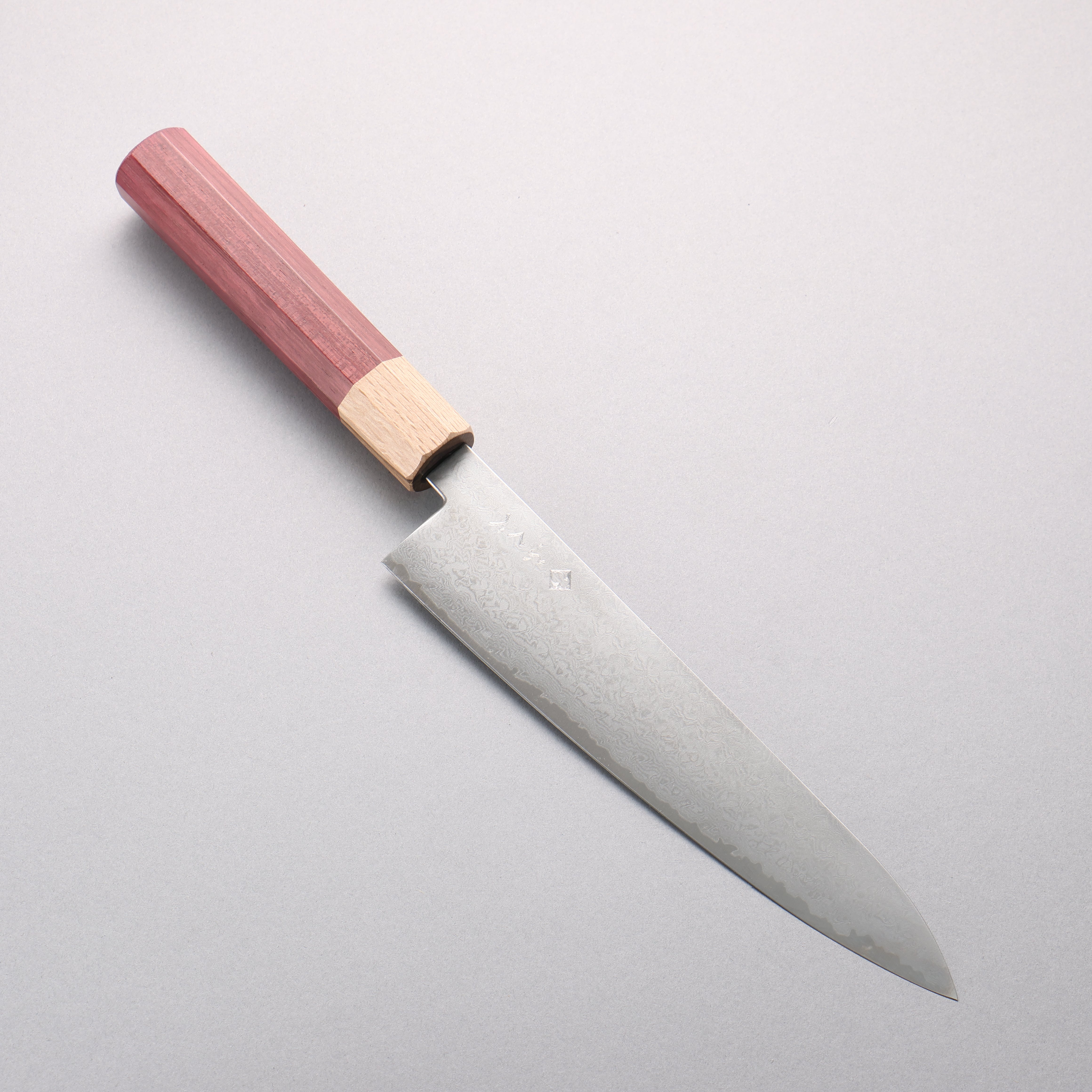 Fukube VG10 16 Layer Damascus Gyuto 210mm Purple Heart Handle - Seisuke Knife