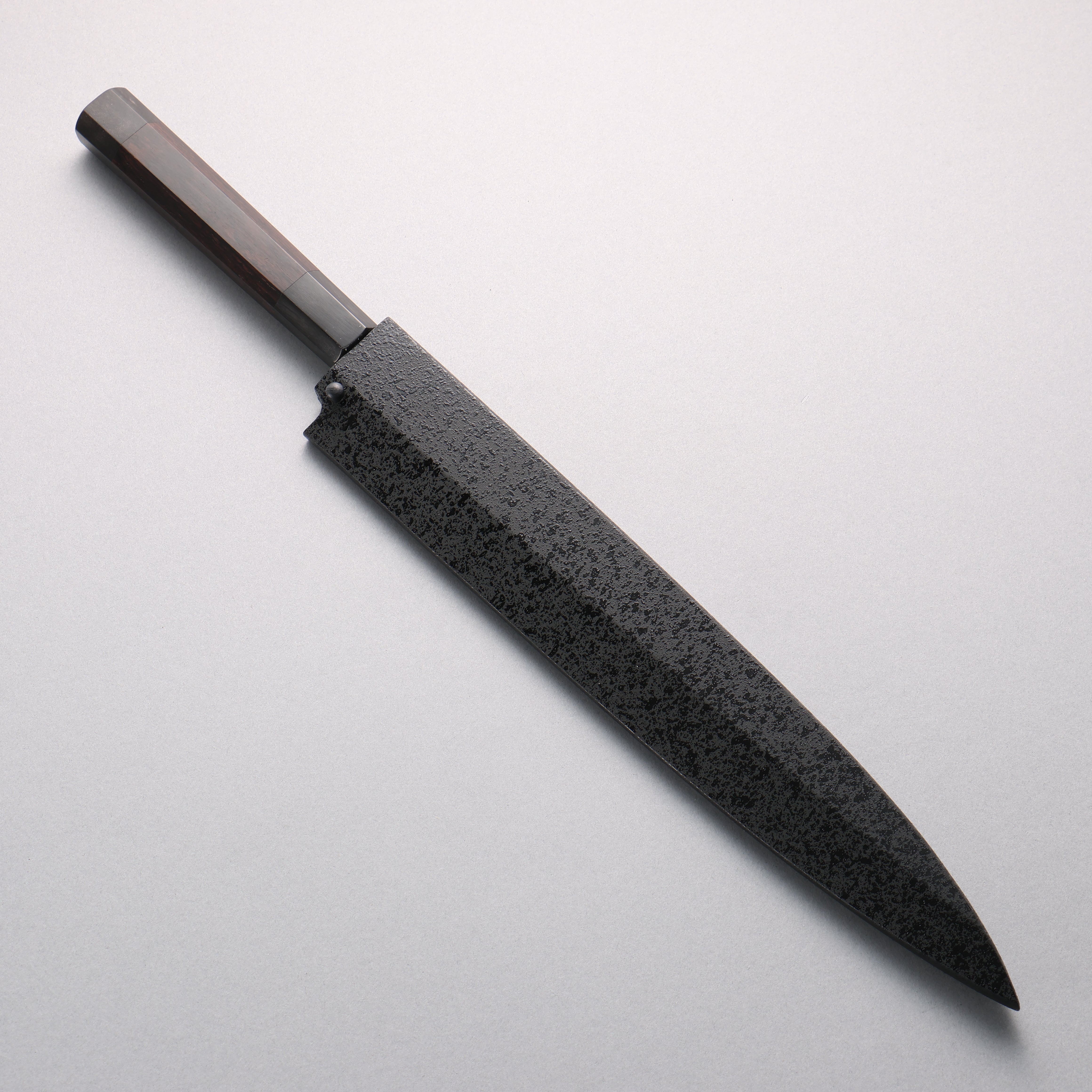 Sakai Takayuki Byakko White Steel No.1 Yanagiba Ebony Wood Handle with Sheath - Seisuke Knife