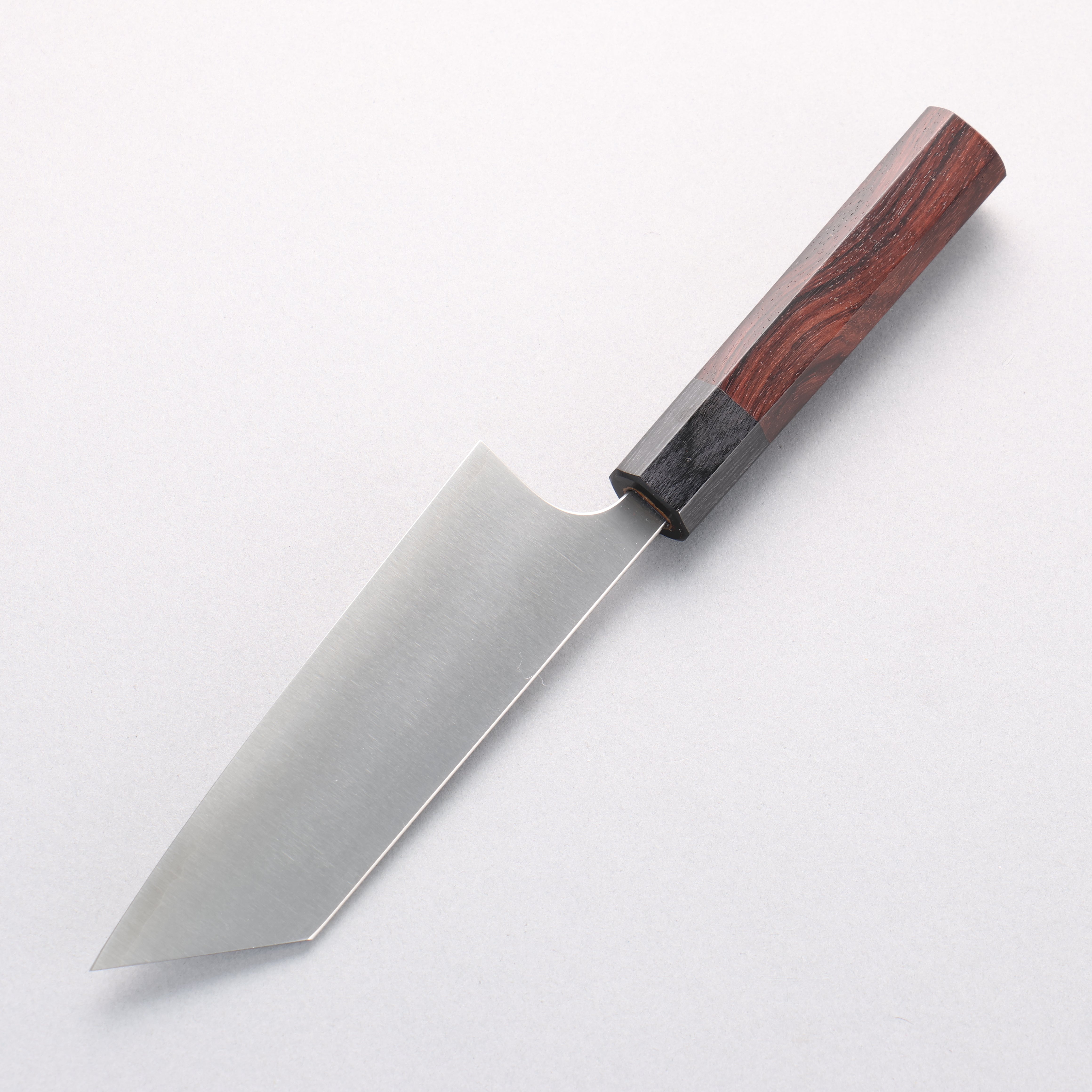 Shibata Takayuki Koutetsu SG2 Small Bunka 140mm Shitan & Black Pakkawood Handle - Seisuke Knife