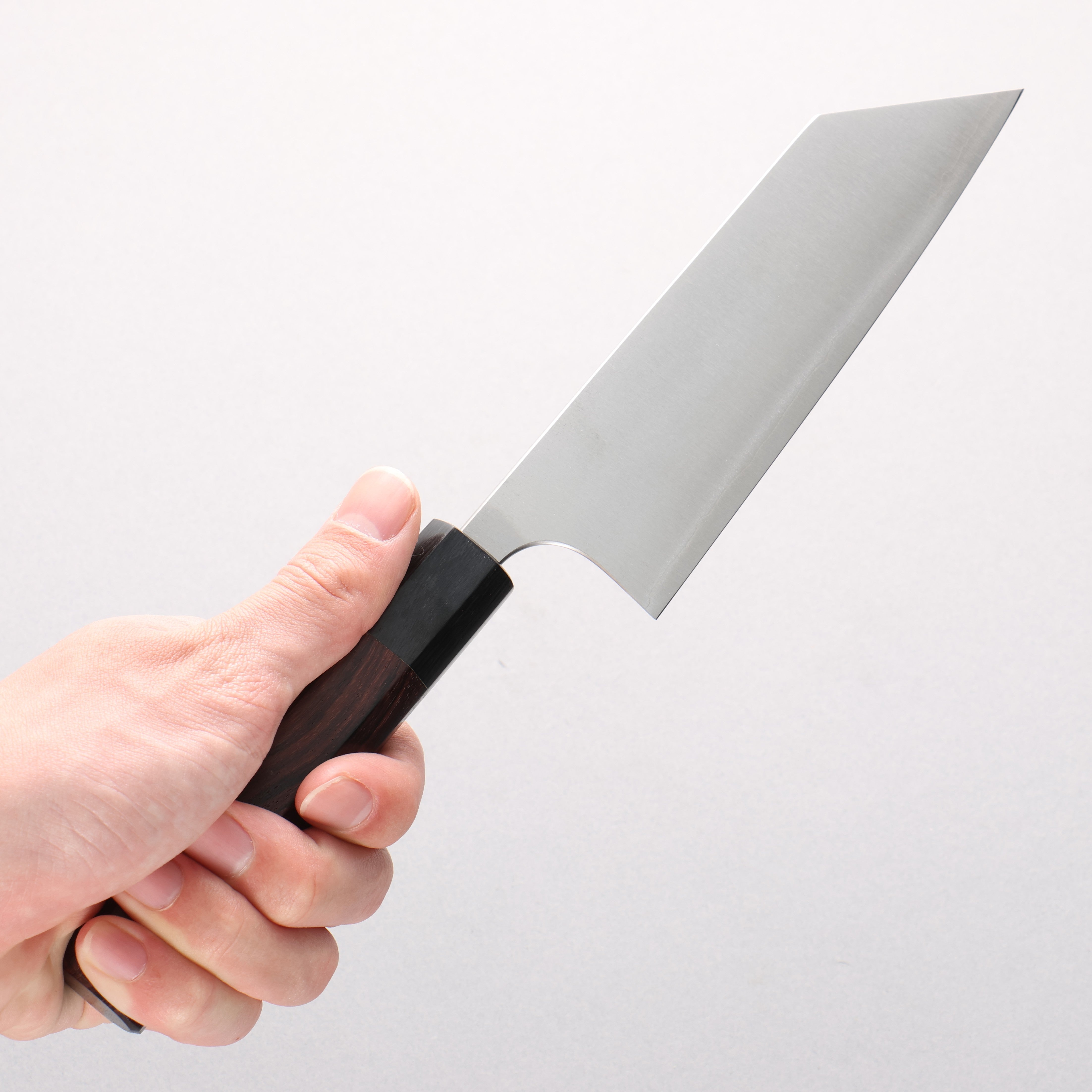 Shibata Takayuki Koutetsu SG2 Small Bunka 140mm Shitan & Black Pakkawood Handle - Seisuke Knife