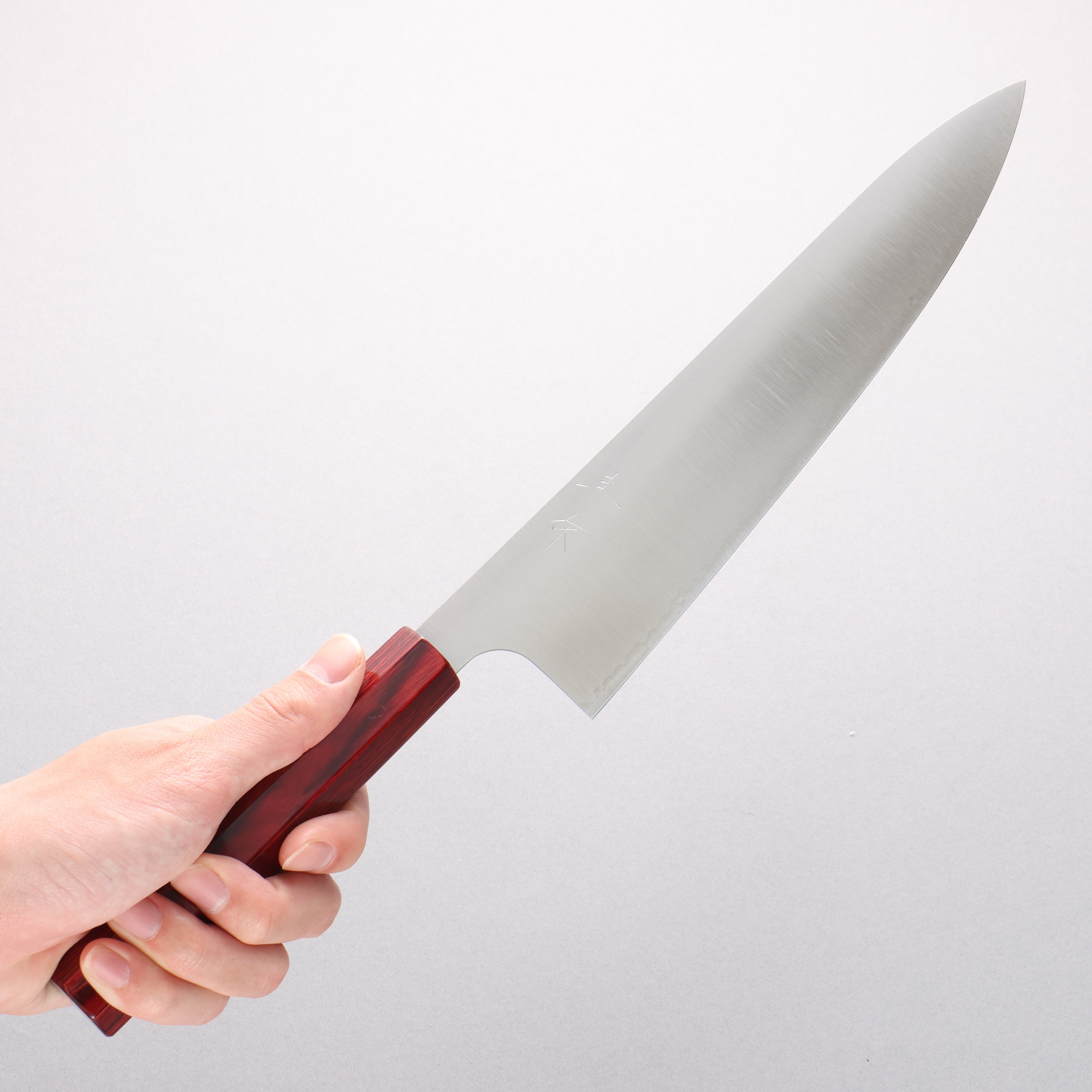 Kei Kobayashi SG2 Gyuto 240mm Red Lacquered Handle - Seisuke Knife