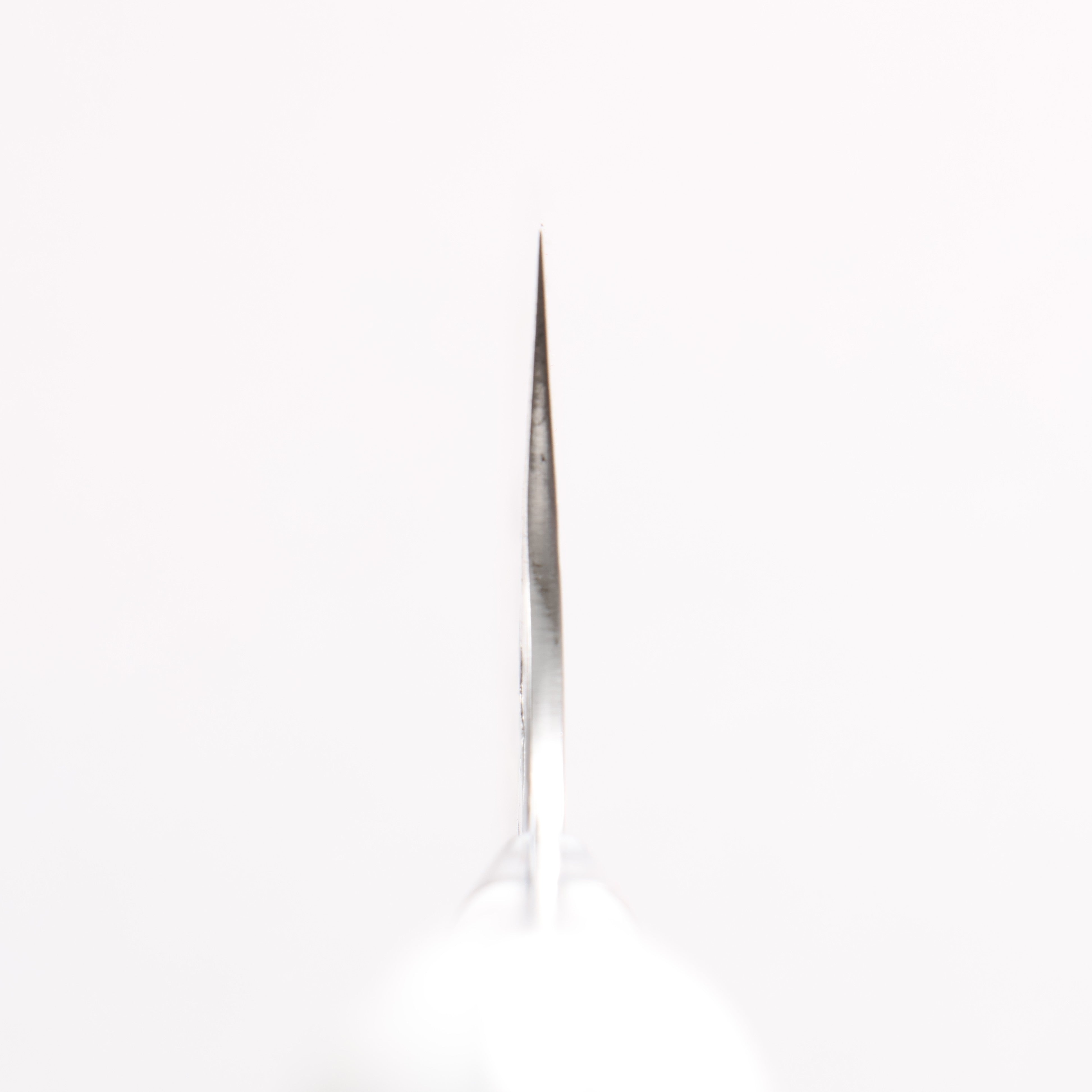 Takeshi Saji SRS13 Hammered Damascus Cross Nakiri 165mm Cloud Pattern Corian Handle - Seisuke Knife