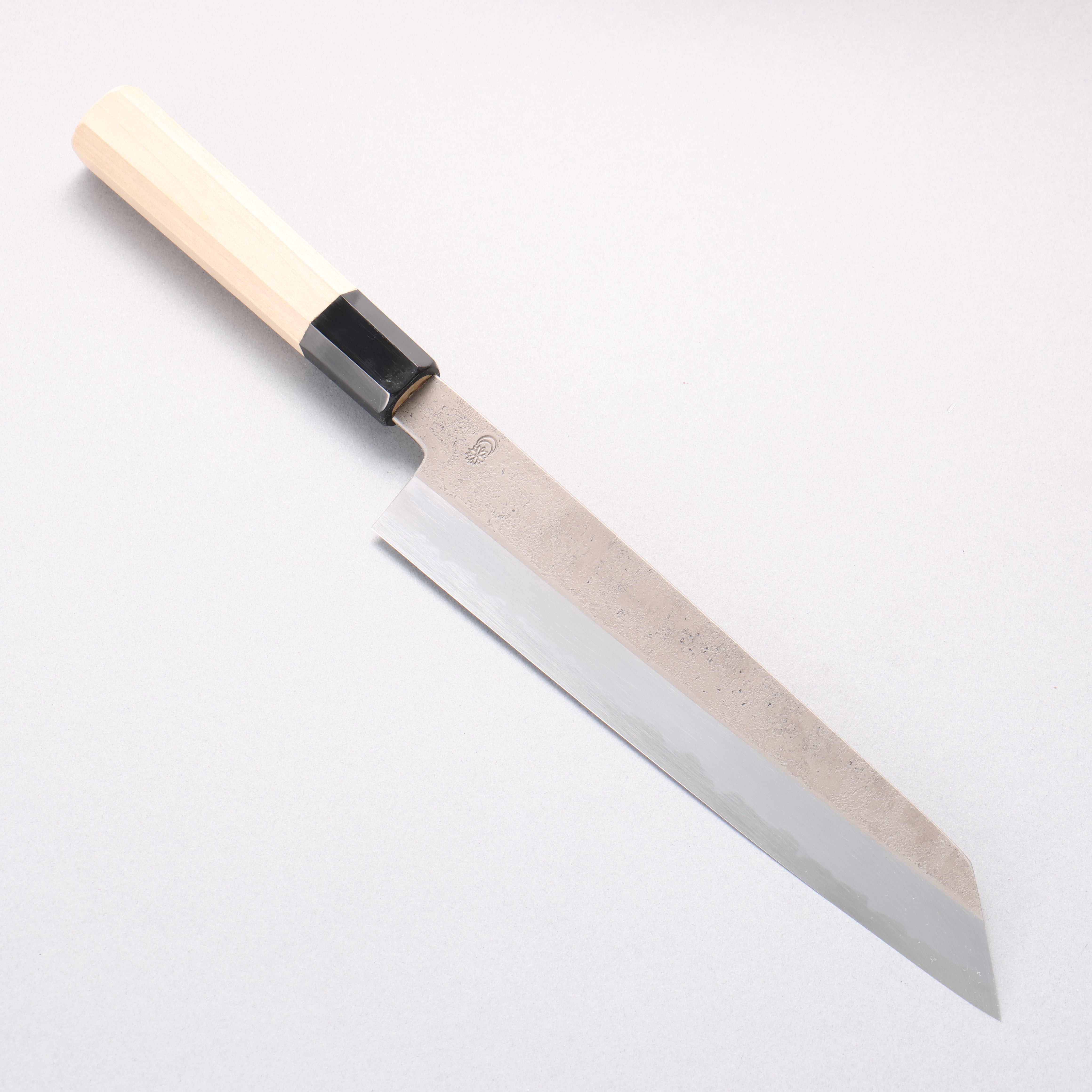 Kikuzuki White Steel No.2 Nashiji Kiritsuke Gyuto 240mm Magnolia Handle - Seisuke Knife