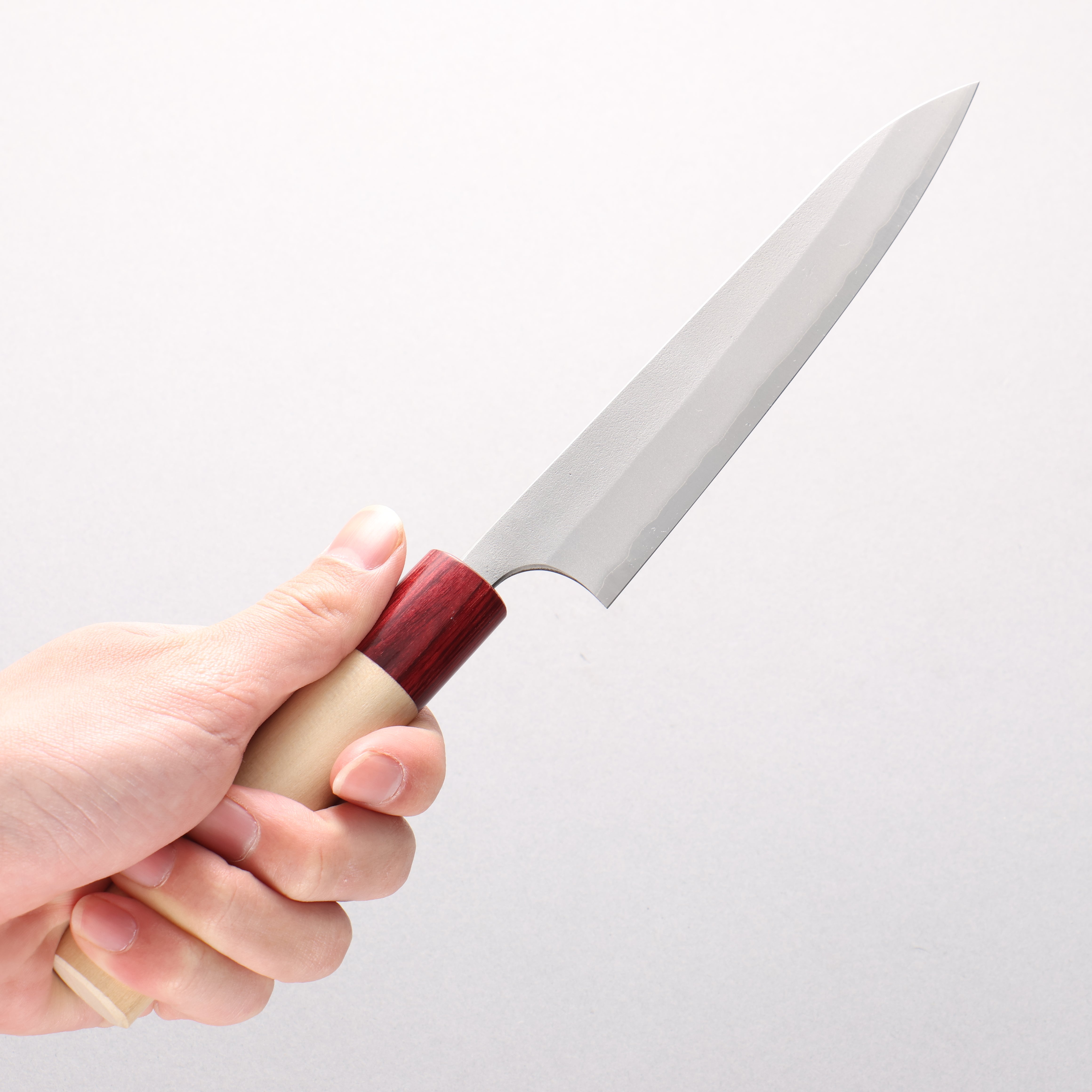 Masakage Yuki White Steel No.2 Nashiji Petty-Utility 150mm Magnolia Handle - Seisuke Knife