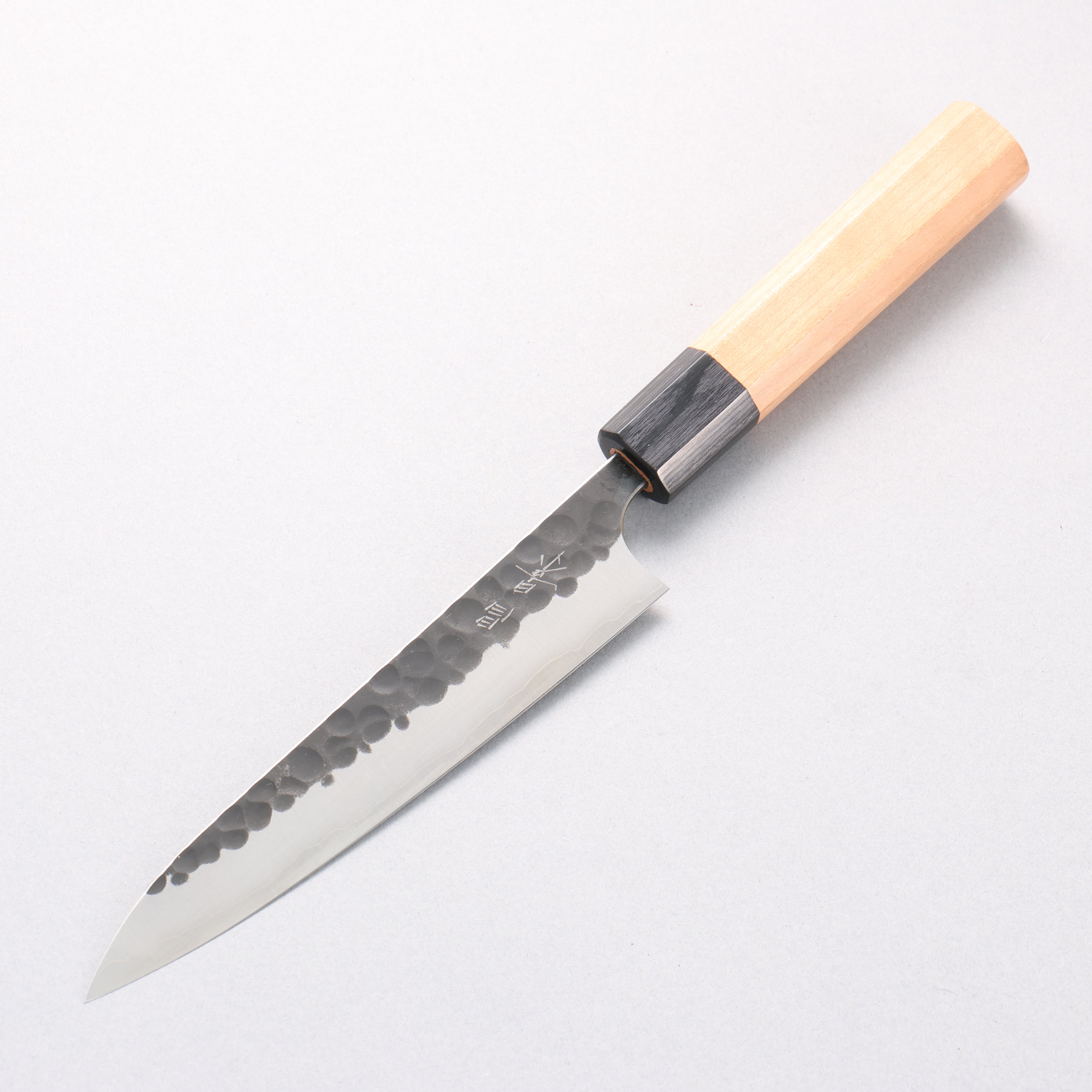 Masakage Koishi Blue Super Kurouchi Petty-Utility 150mm American Cherry Handle - Seisuke Knife