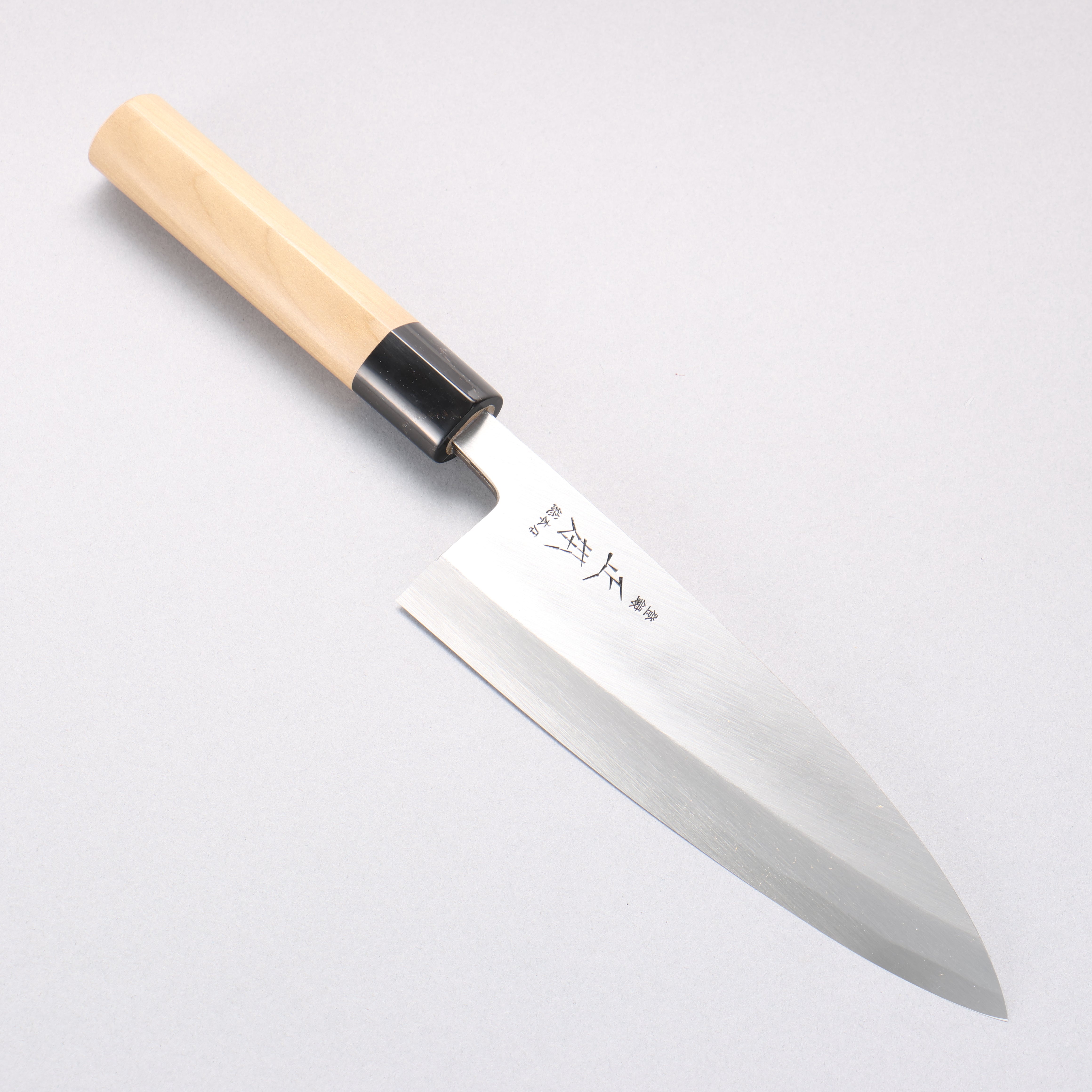 Masamoto Hongasumi White Steel No.2 Deba with Magnolia Handle - Seisuke Knife
