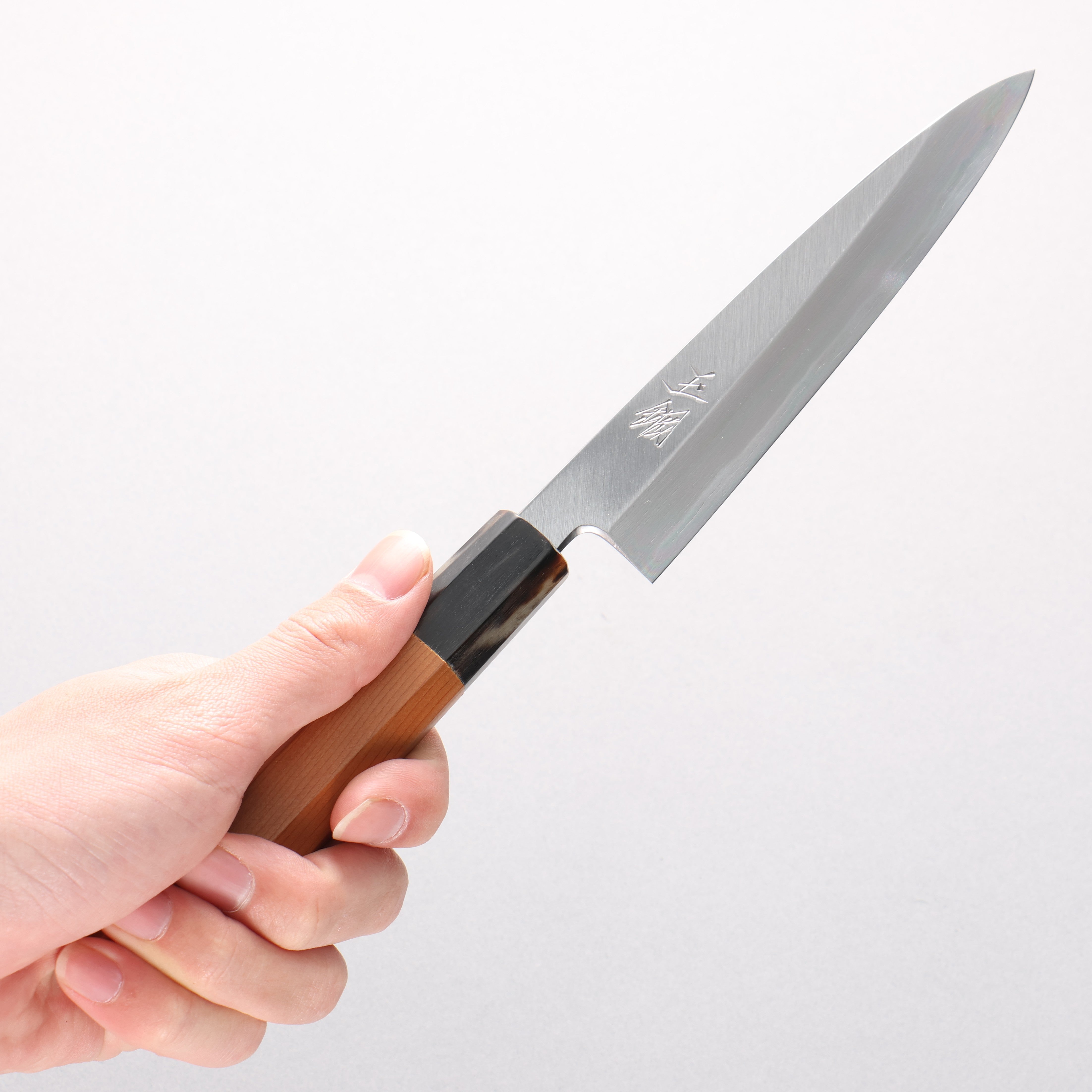 Tessen by Tanaka Tamahagane Petty-Utility 145mm Yew Tree Handle - Seisuke Knife